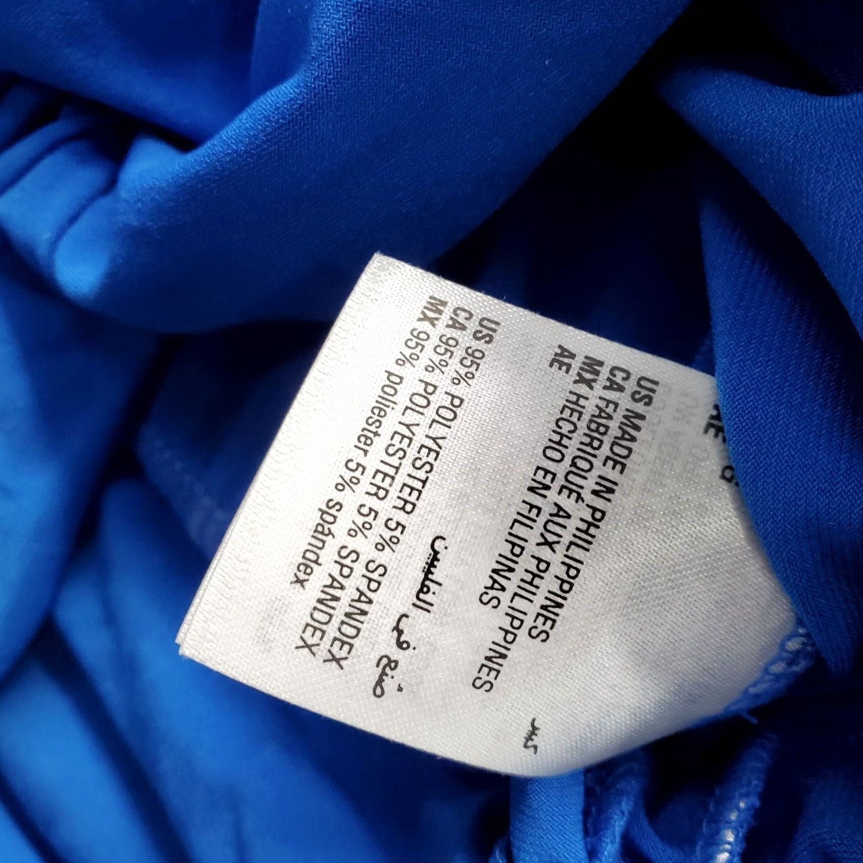 Vintage INC International Concepts Blouse Womens L Blue Knot-Hem Faux-Wrap Shirt 100160041 Size L / US 10 / IT 46 - 6 Thumbnail