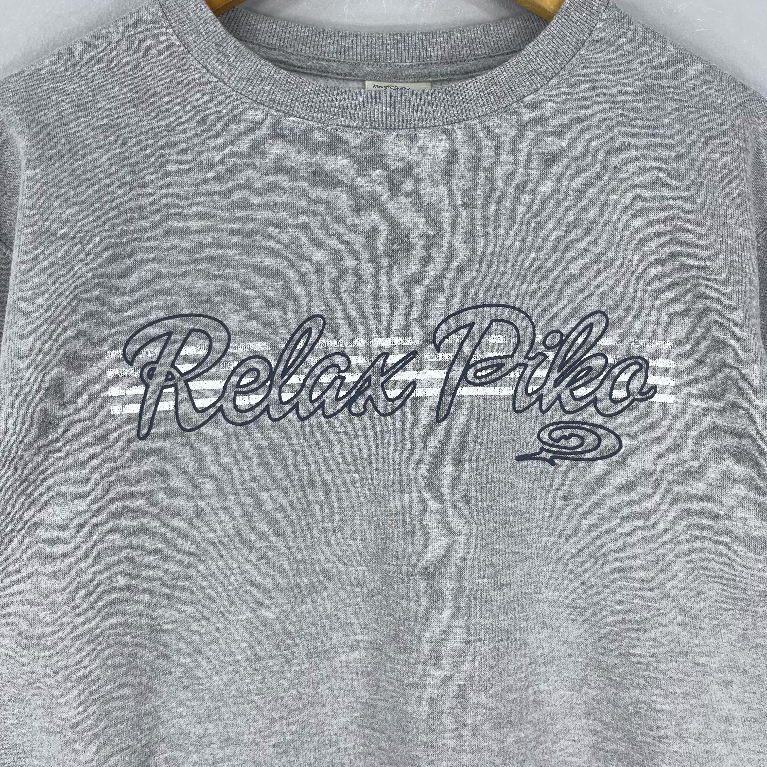 Vintage Vintage PIKO Hawaii Surf Backhit Logo Printed Sweatshirt Size US M / EU 48-50 / 2 - 4 Thumbnail
