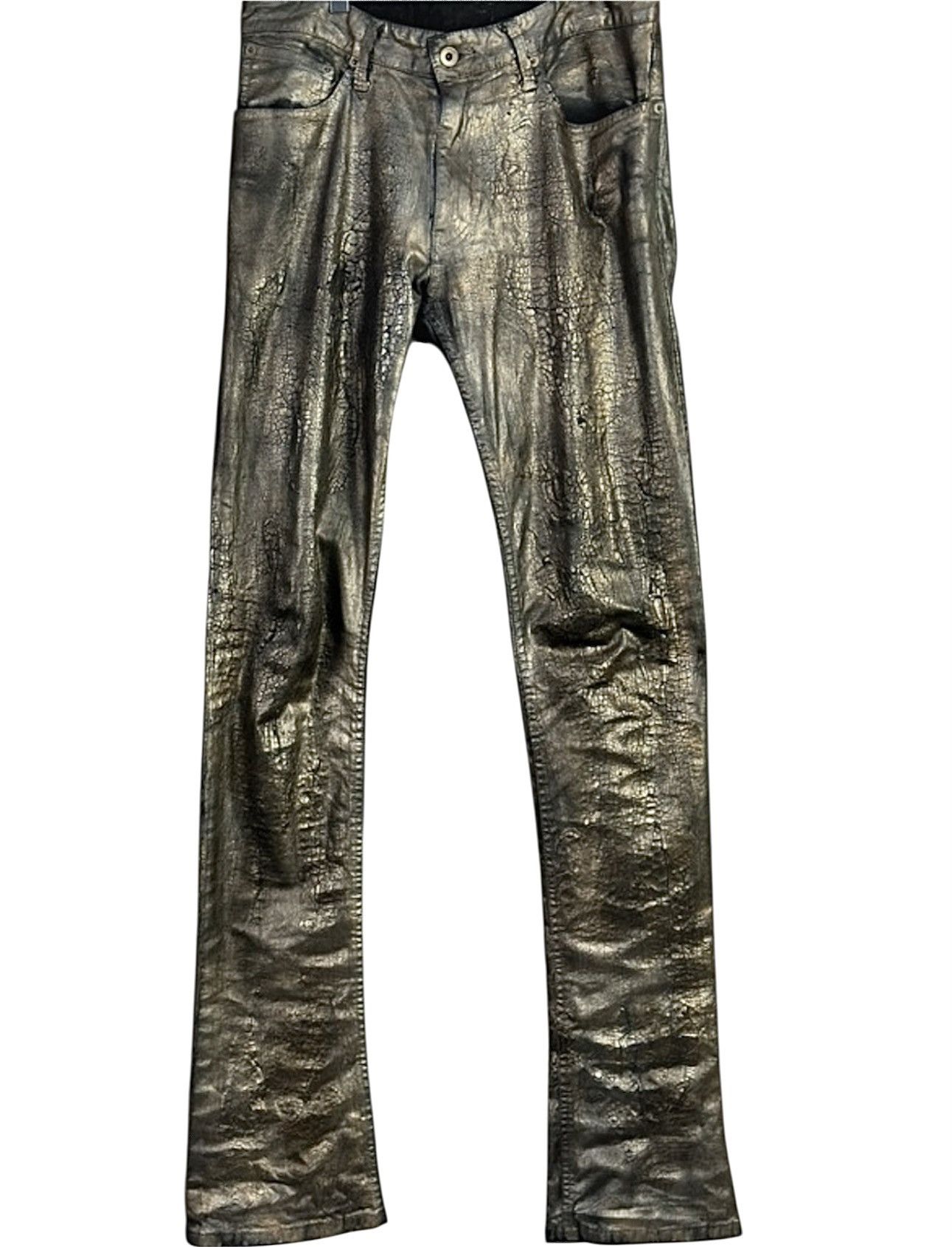 Le Grande Bleu (L.G.B.) Le Grand Bleu Crocodrile Denim Size US 31 - 1 Thumbnail