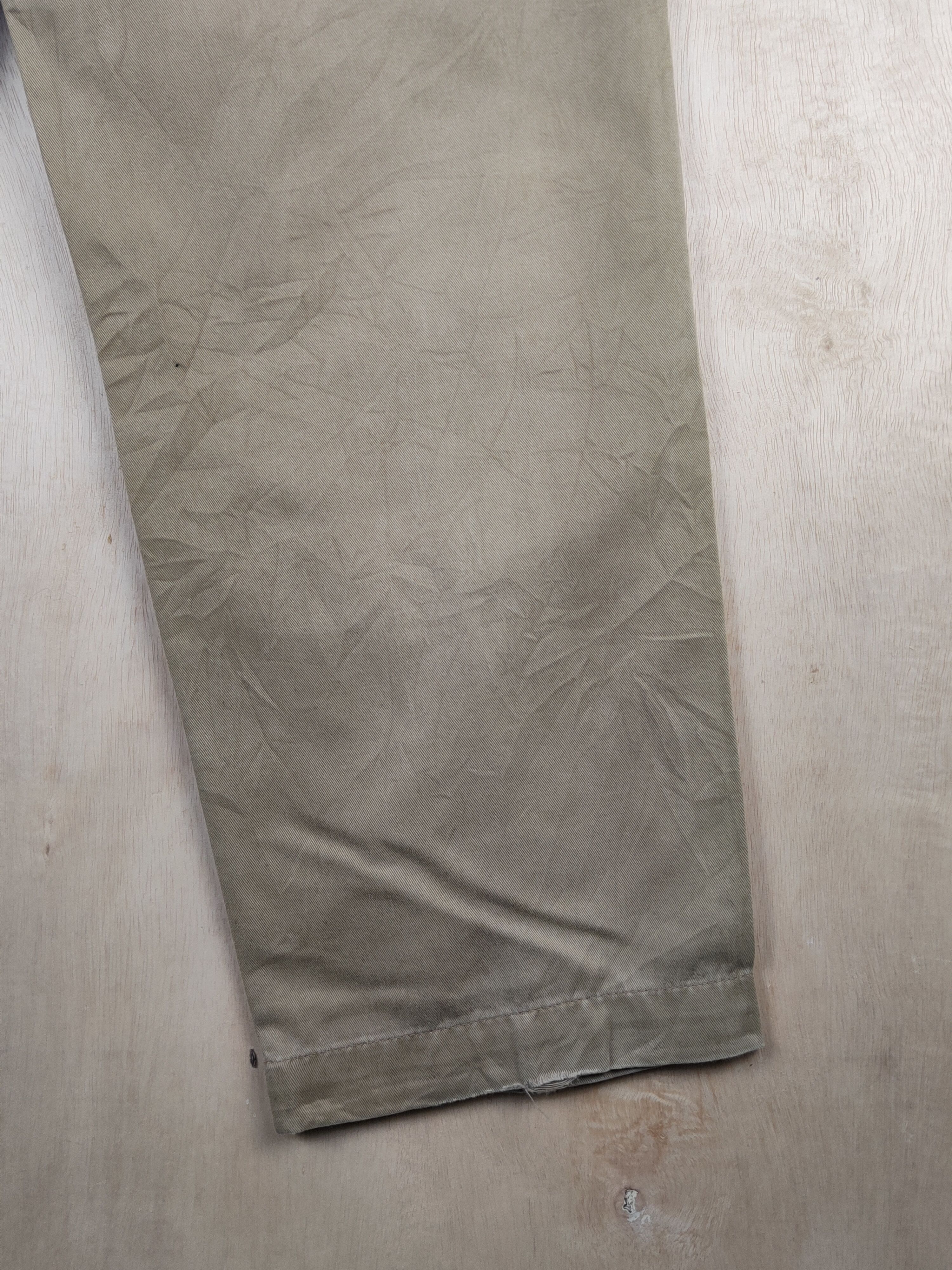 Hiroko Koshino Homme Hiroko Koshino Homme Beige Multipocket Casual Pants #S2414 Size US 33 - 12 Thumbnail
