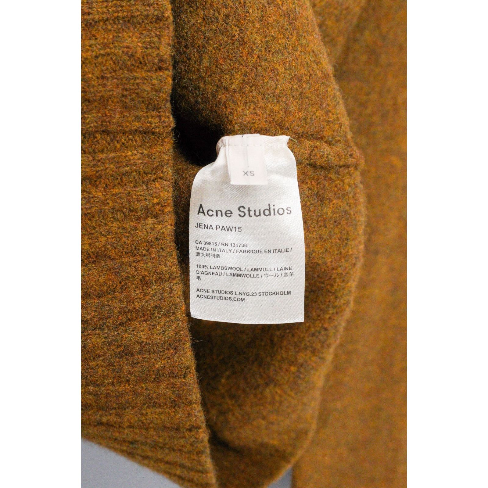 Acne Studios Acne studios brown knitted wool crewneck sweater Size XS / US 0-2 / IT 36-38 - 6 Thumbnail