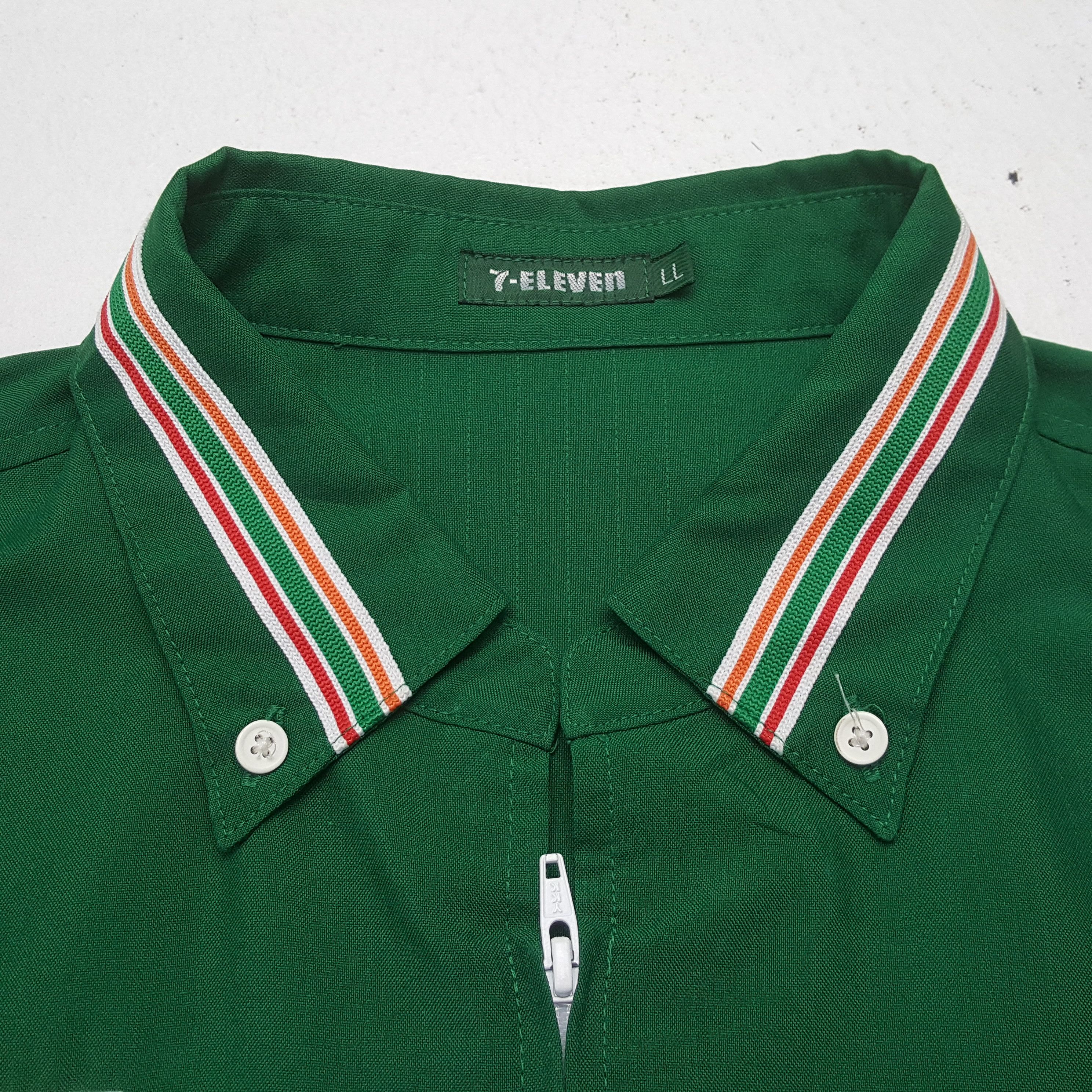 Japanese Brand Vintage 7 Eleven Japan Uniform Shirt Jacket C319N51 Size US L / EU 52-54 / 3 - 7 Thumbnail