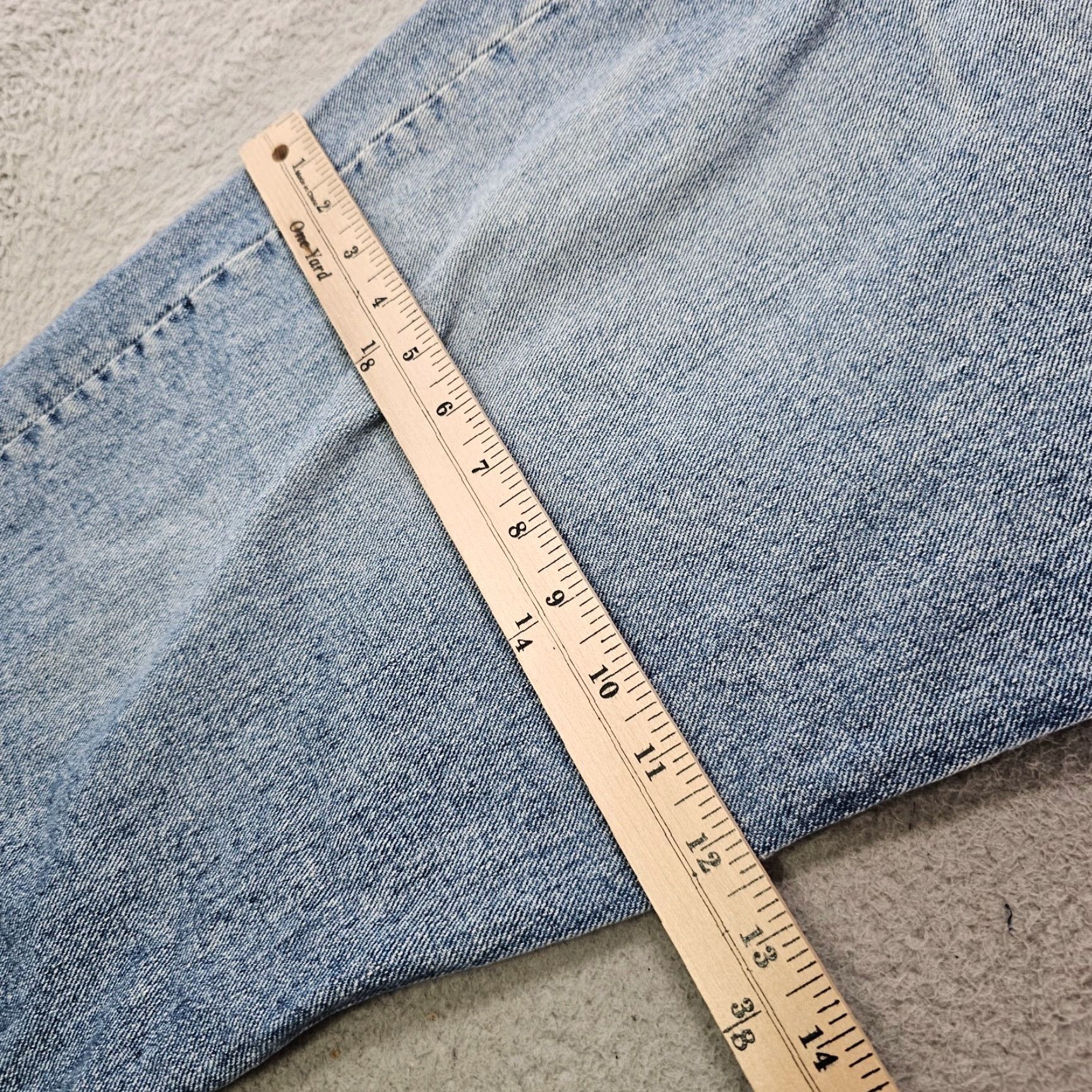 Levi's VTG Levi's 560 Jeans Men 40x28 Loose Tapered USA 90s Denim Blue Regular 5-Pocket Wide-Leg Classic Comfort Retro Mint Size US 40 / EU 56 - 6 Thumbnail