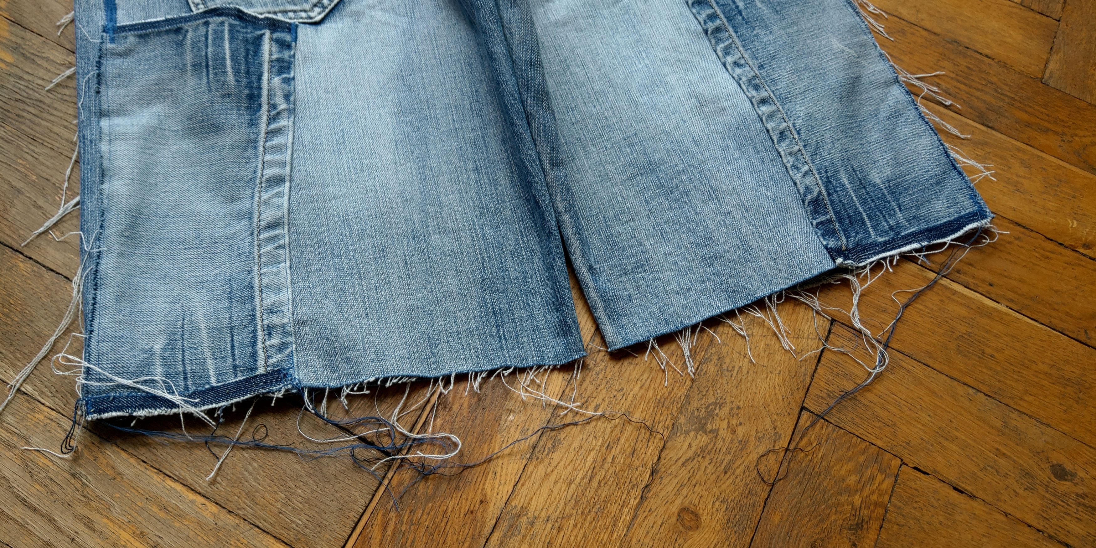 Japanese Brand × Vintage Custom Reworked Shorts Pants Reconstruct Loose Grunge Baggy Size US 33 - 6 Thumbnail