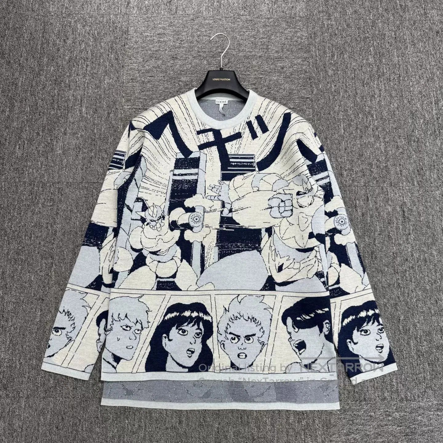 Loewe Loewe Anime Pattern Knit Wool Sweater. Size US M / EU 48-50 / 2 - 1 Thumbnail