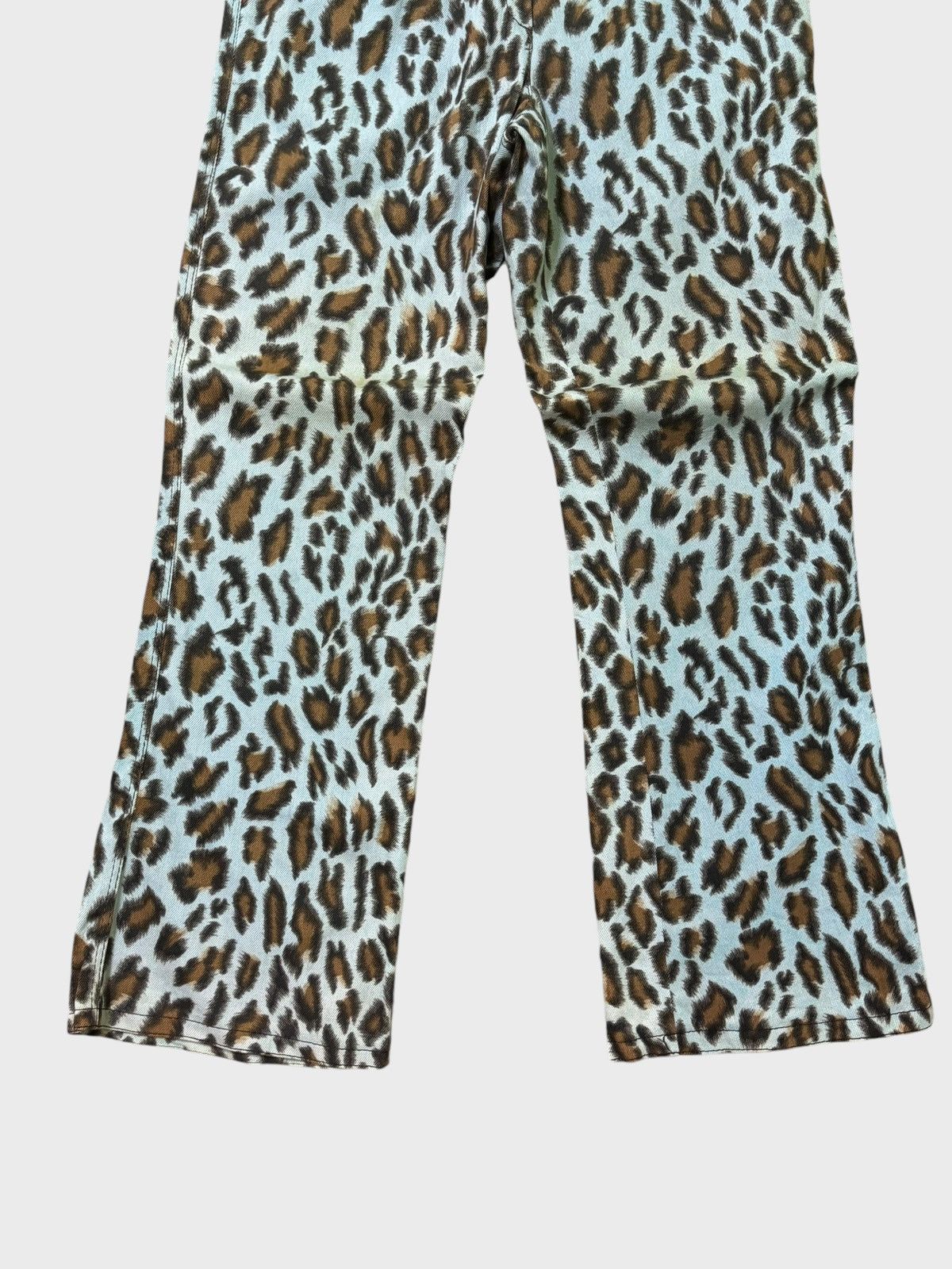 Hysteric Glamour MODAGOJI LEOPARD OVERPRINT FULLPRINTED DENIM Size 25" / US 0 / IT 36 - 6 Thumbnail
