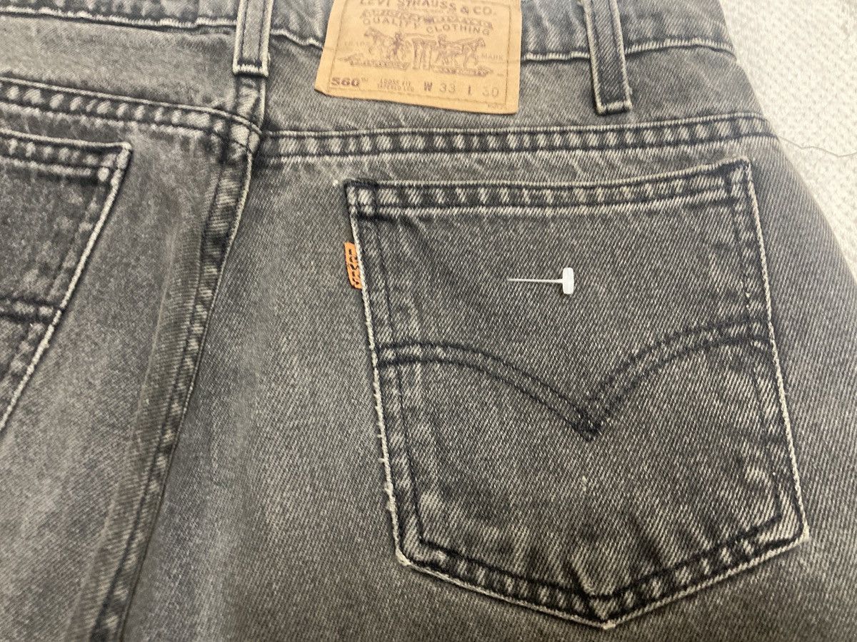 Levi's Vintage 90’s Levis 560 Orange Tab jeans Made in Guatemala Size US 33 - 16 Thumbnail