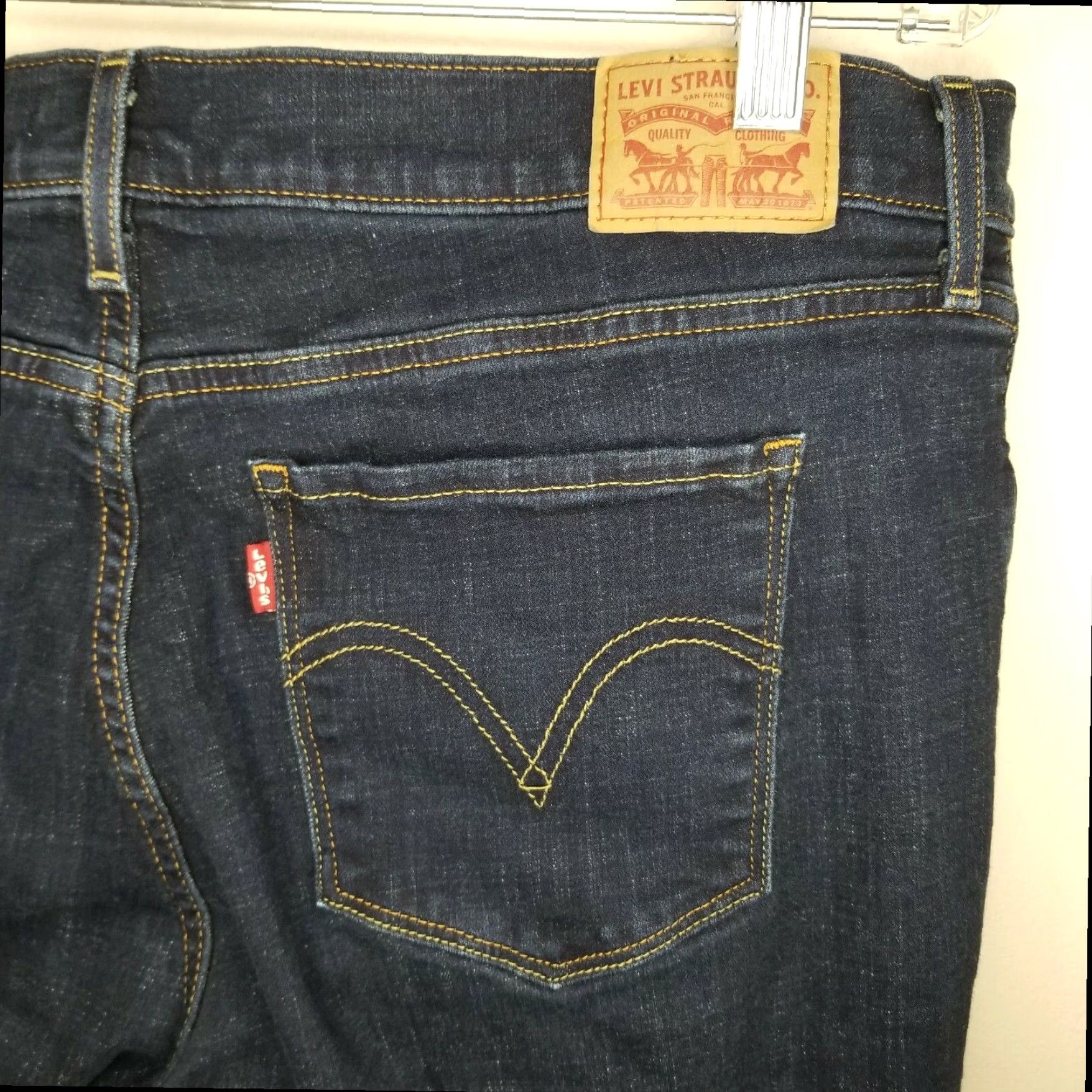 Levi's Levis Womens Classic Bootcut Blue Jeans Size 16 Size 38" / US 16 / IT 52 - 6 Thumbnail