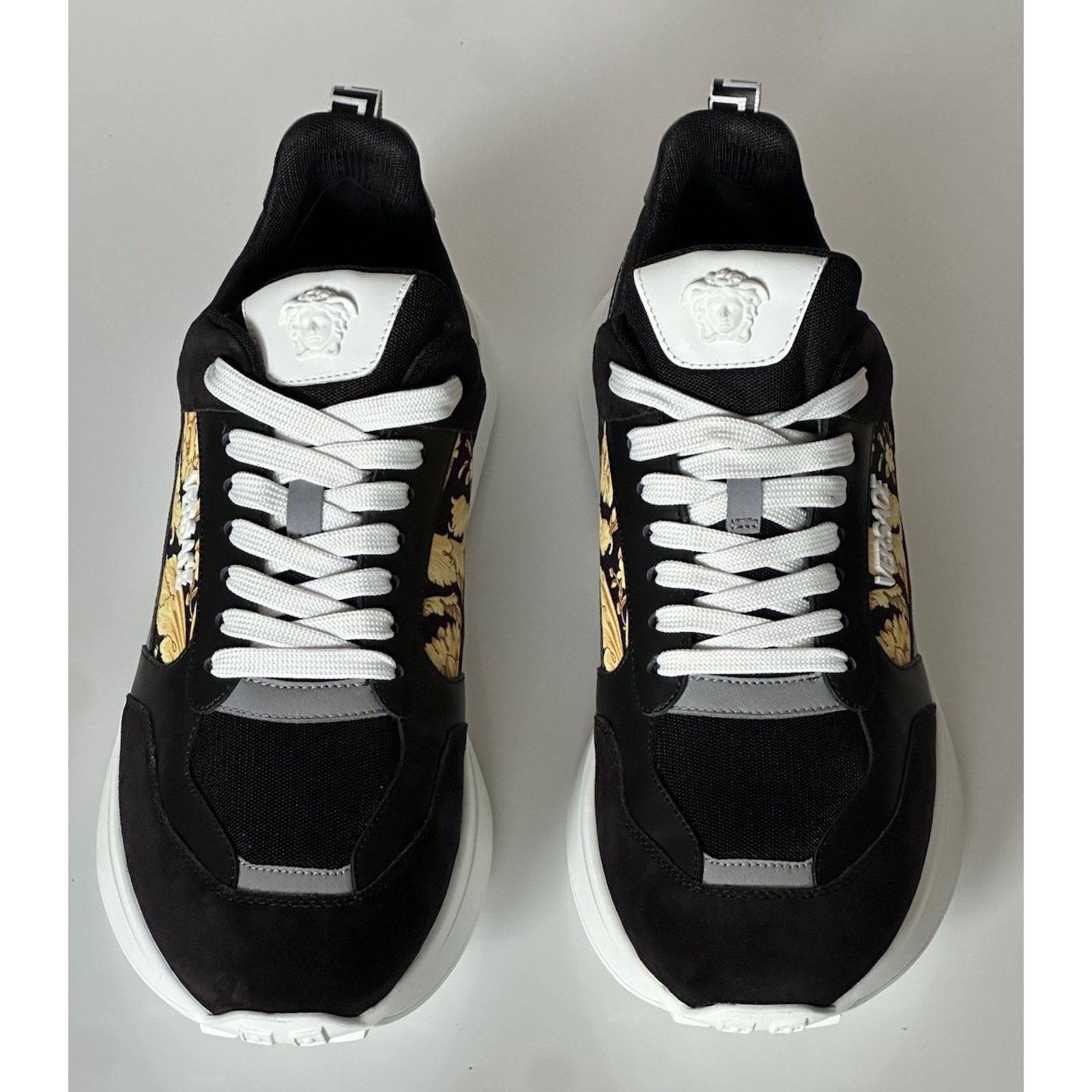 Versace Versace Medusa Men’s Black/Gold Sneakers 12 US 1011942 Size US 12 / EU 45 - 11 Thumbnail