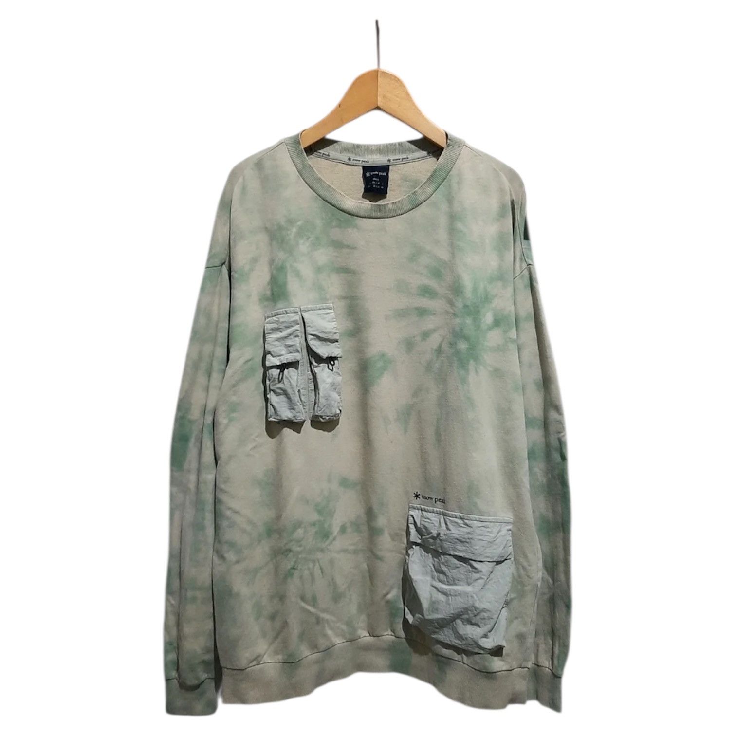 Snow Peak 2000s Snow Peak Tie Dye Tactical Pocker Sweatshirt Size US L / EU 52-54 / 3 - 1 Thumbnail