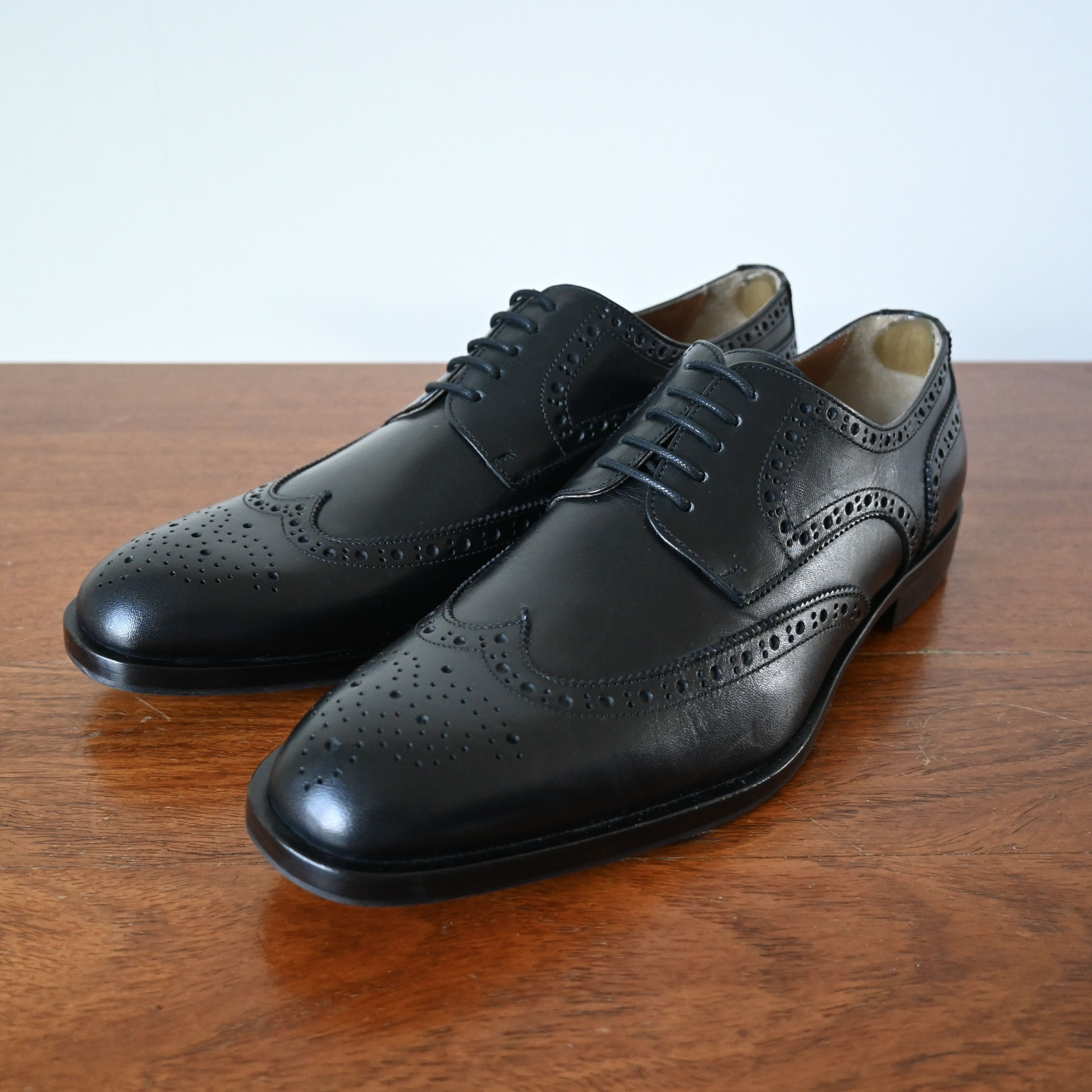 Other J.P. DAVID full-brogue derby shoes, made in Italy Size US 9.5 / EU 42-43 - 3 Thumbnail