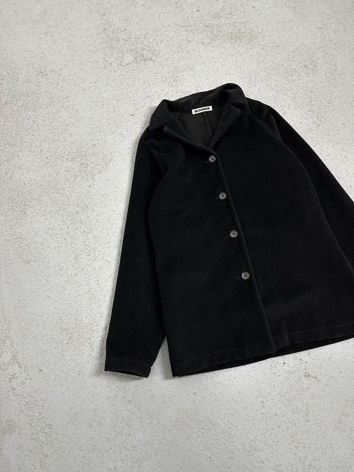 Jil Sander Vintage 90s Jil Sander Fleece Wool Jacket Size M / US 6-8 / IT 42-44 - 2 Thumbnail