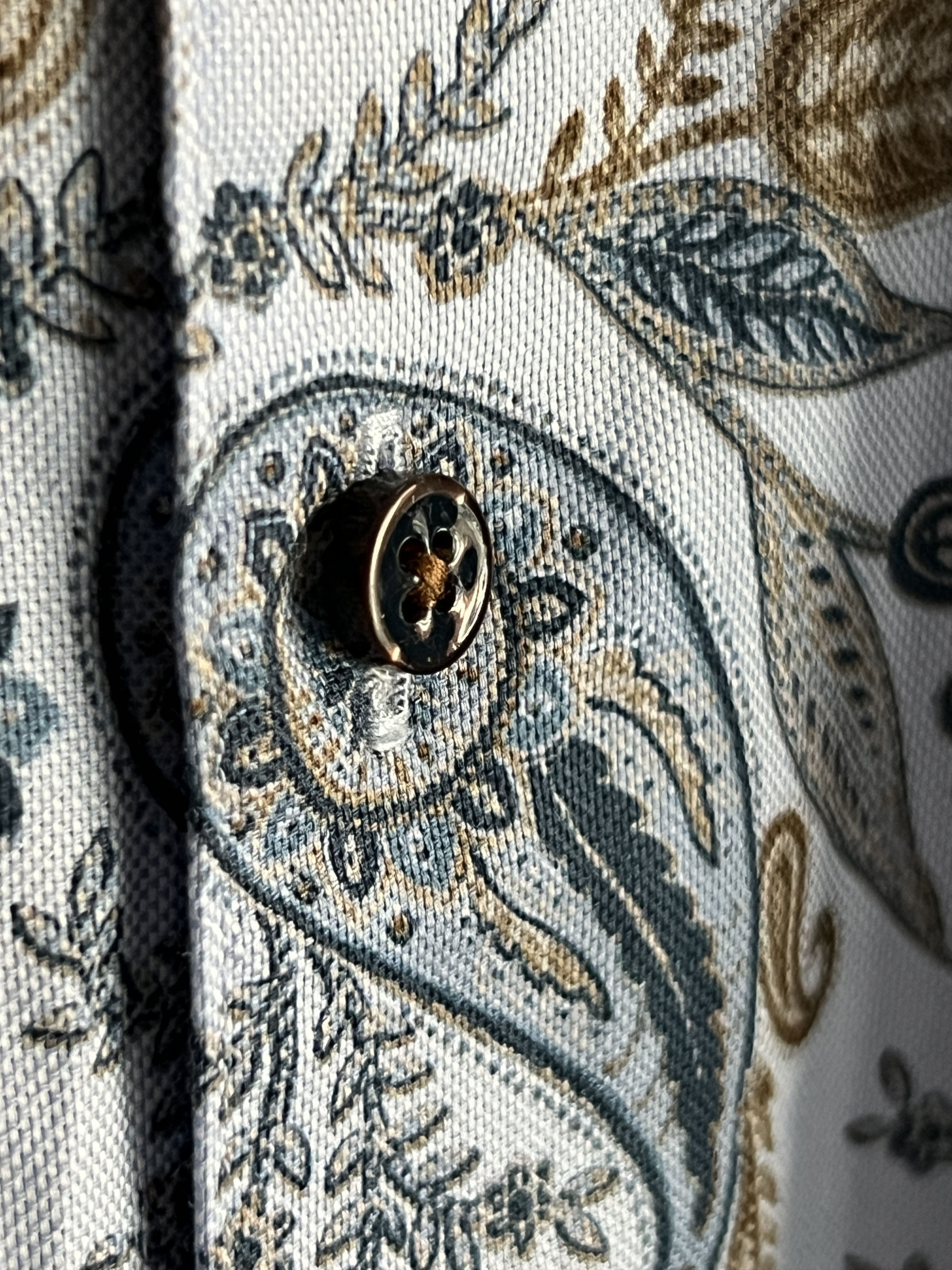 Designer × Strenstroms Vintage Stenstroms Baroque Shirt Full Print Goth Floral Size US L / EU 52-54 / 3 - 4 Thumbnail