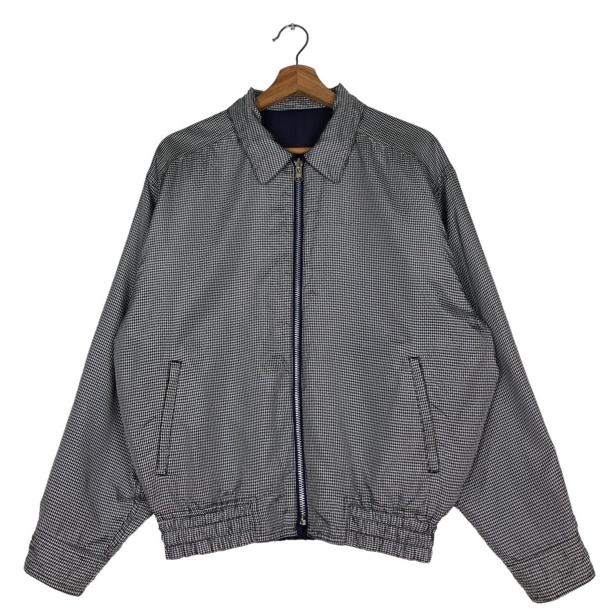 Japanese Brand 🔥Vtg Reversible Bomber Jacket Lautreamont Issey Miyake Size US M / EU 48-50 / 2 - 14 Thumbnail
