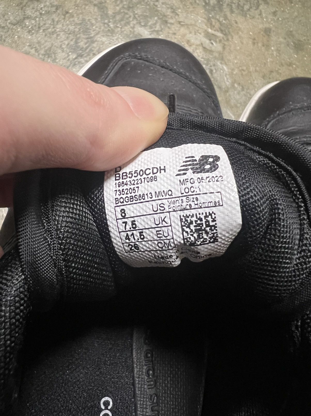 Comme des Garcons Homme × New Balance New balance 550 X Comme des Garcons Homme shoes sneakers Size US 8 / EU 41 - 6 Thumbnail