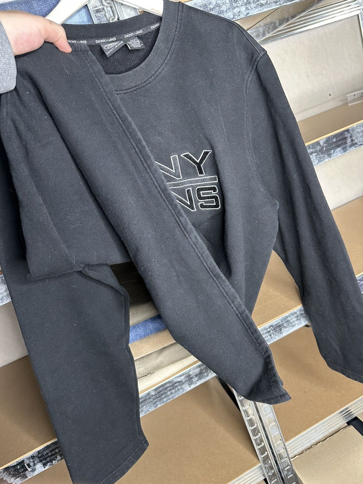 DKNY VINTAGE DKNY JEANS Donna Karan New York Sweatshirt Men's L Size US L / EU 52-54 / 3 - 10 Thumbnail
