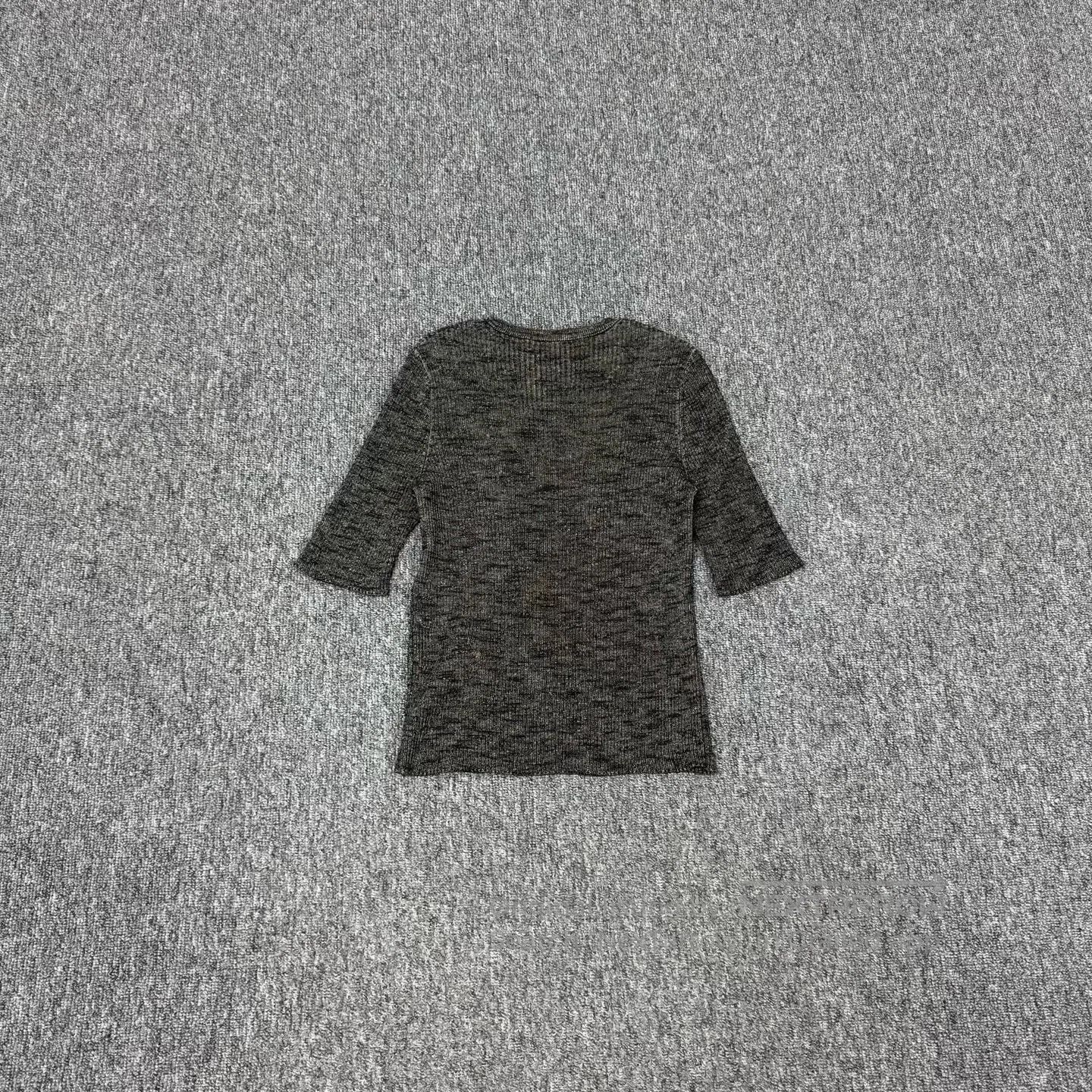 Chanel Chanel Bumblebee-style medium-length knit top| Size M / US 6-8 / IT 42-44 - 2 Thumbnail