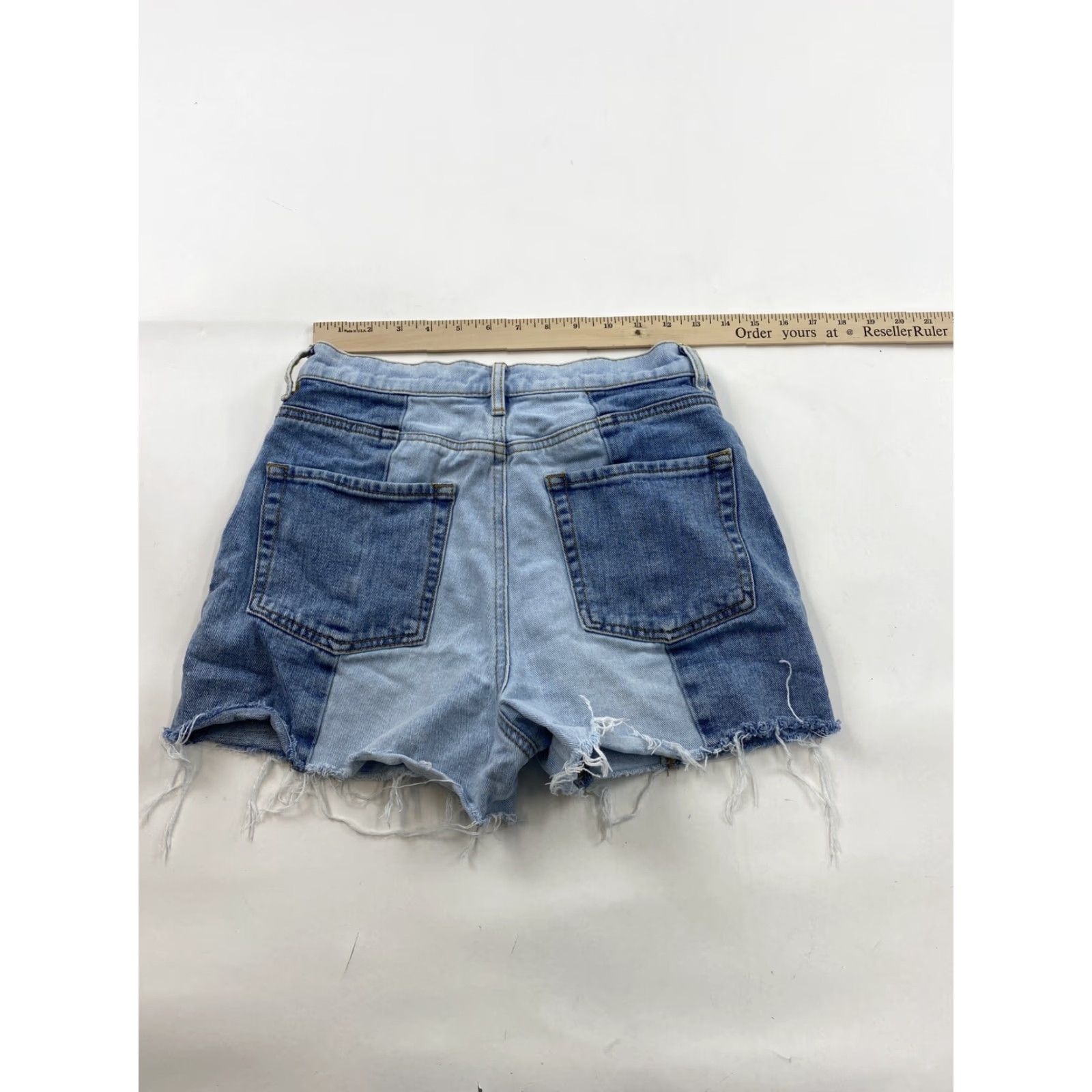 Pacsun Pacsun Icon Shorts Womens 27 Blue High Waisted Size 27" / US 4 / IT 40 - 2 Thumbnail