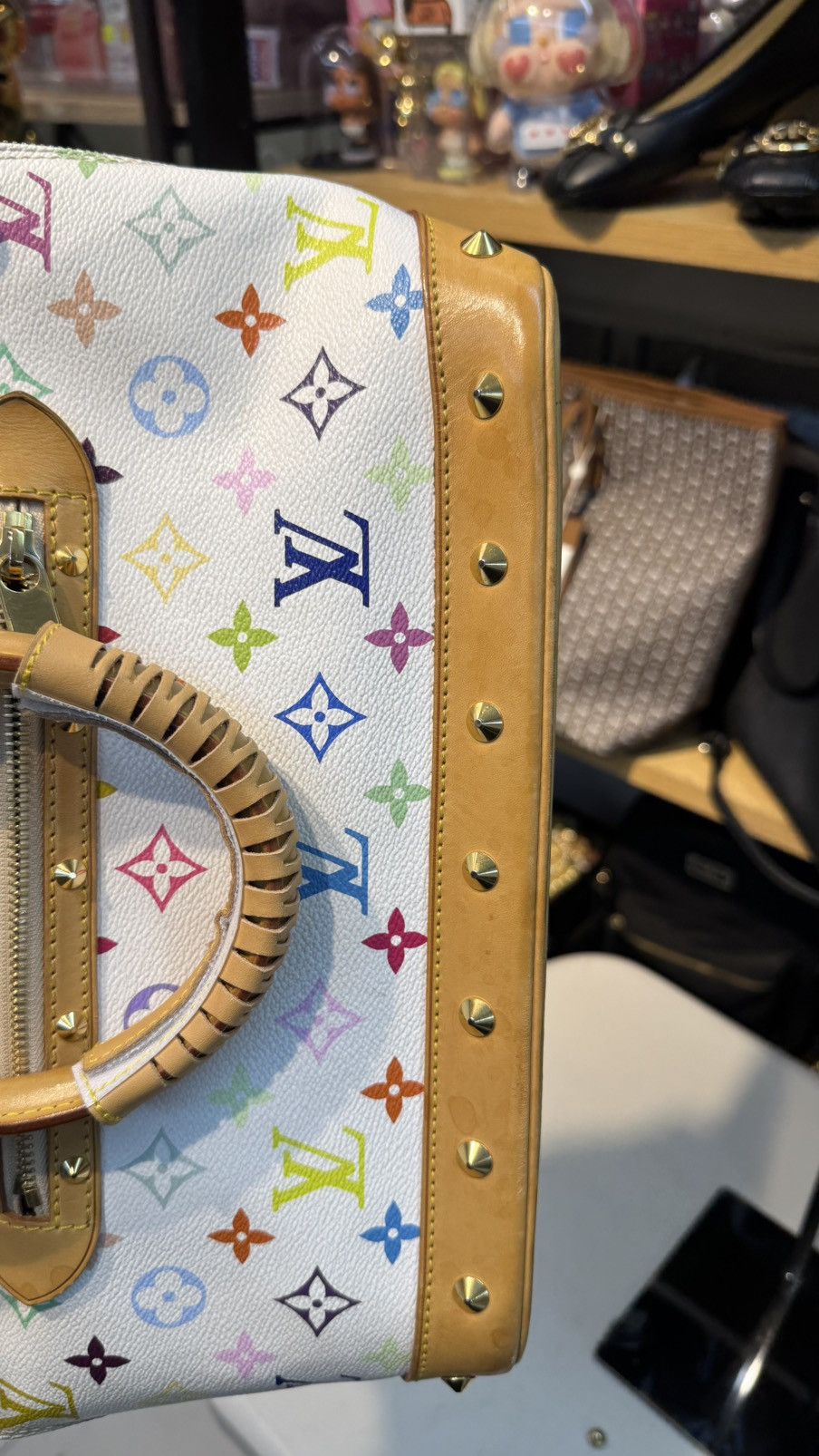 Louis Vuitton LV Takashi Murakami Multicolor Monogram Alma Bag Size ONE SIZE - 6 Thumbnail