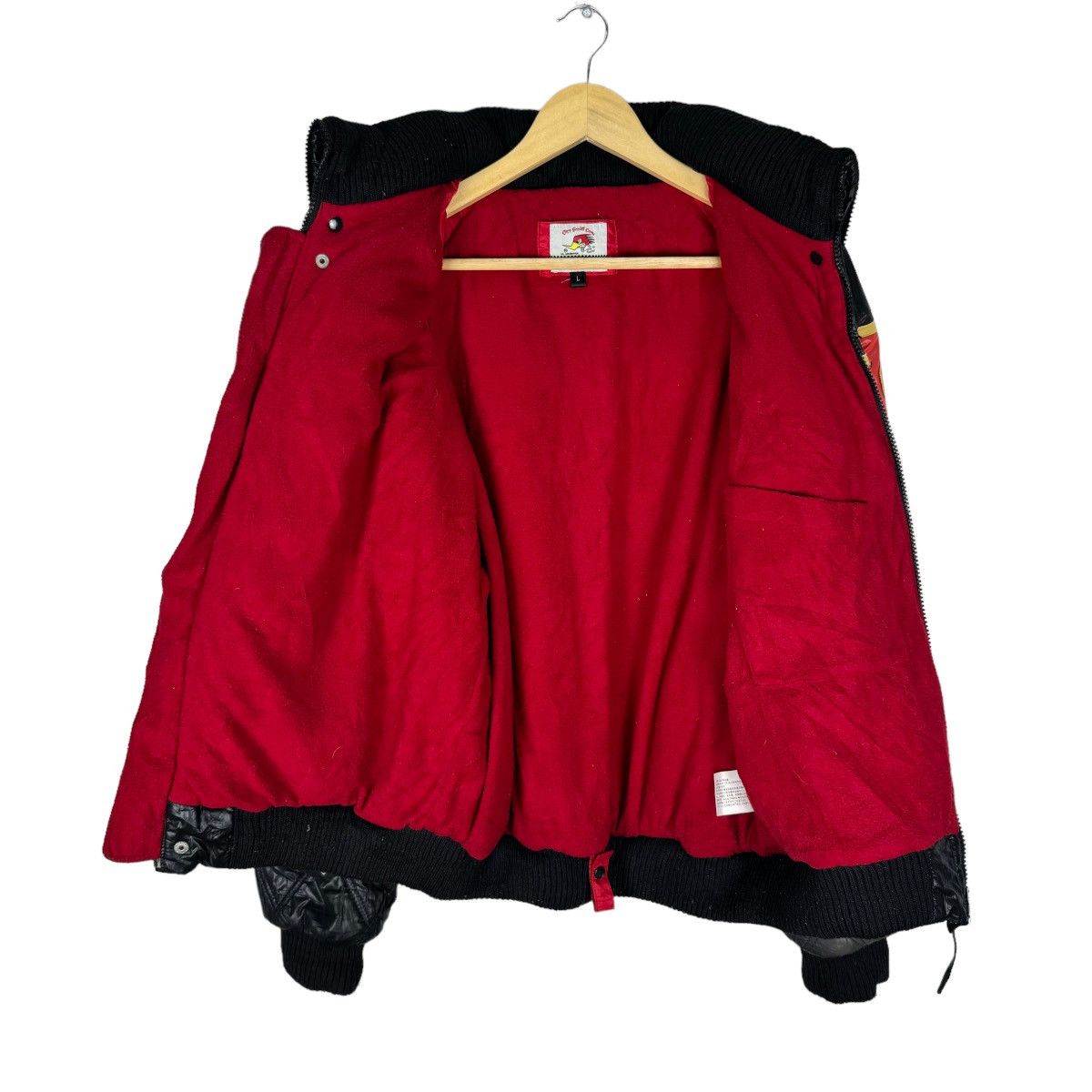 Other 🔥CLAY SMITH RACING CREW MOONEYES PUFFER JACKET Size US L / EU 52-54 / 3 - 9 Thumbnail