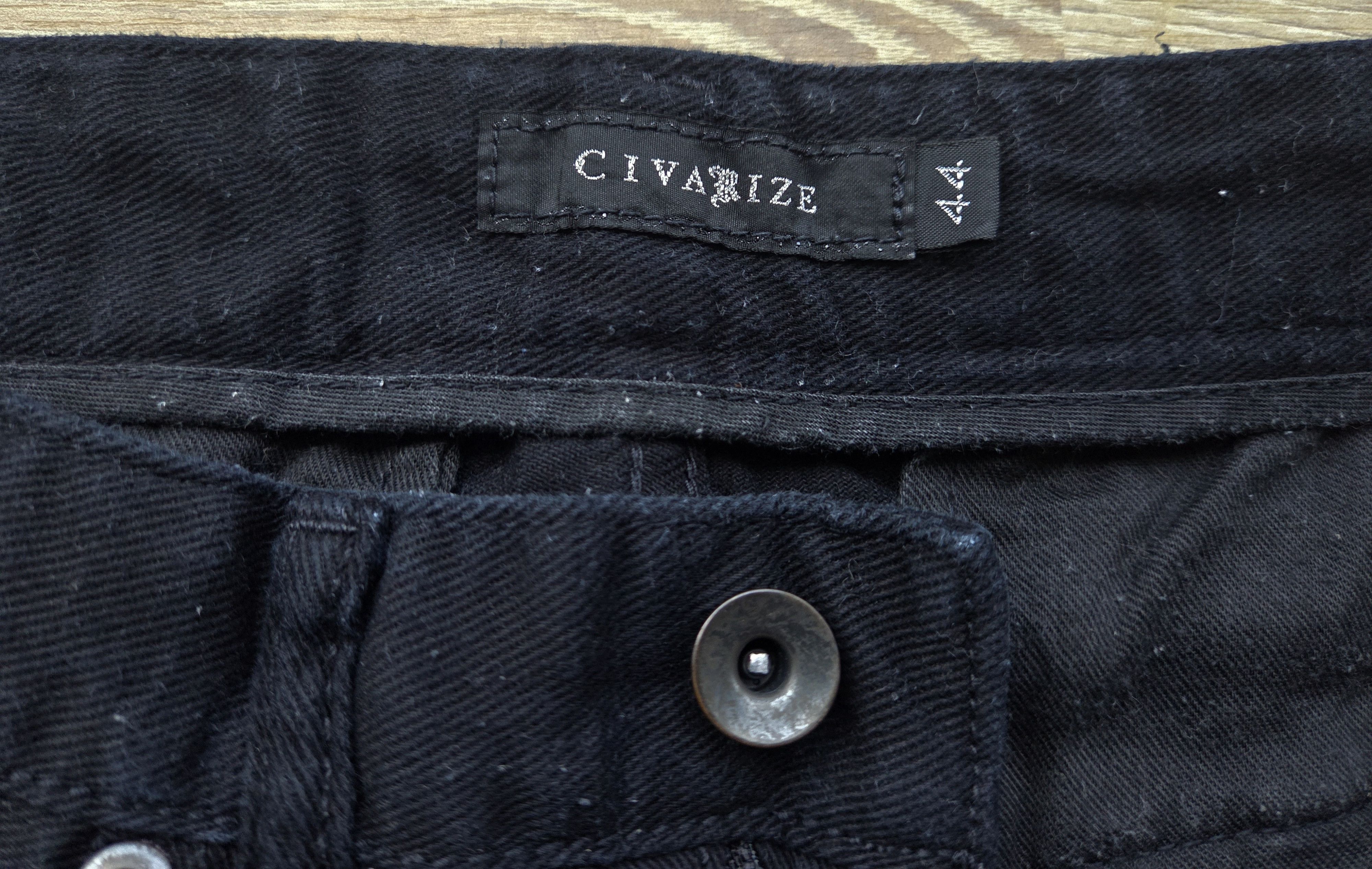 CIVARIZE Vtg y2k Civarize Tactical Cargo Pocket Utility Pants Bondage Size US 28 / EU 44 - 5 Thumbnail