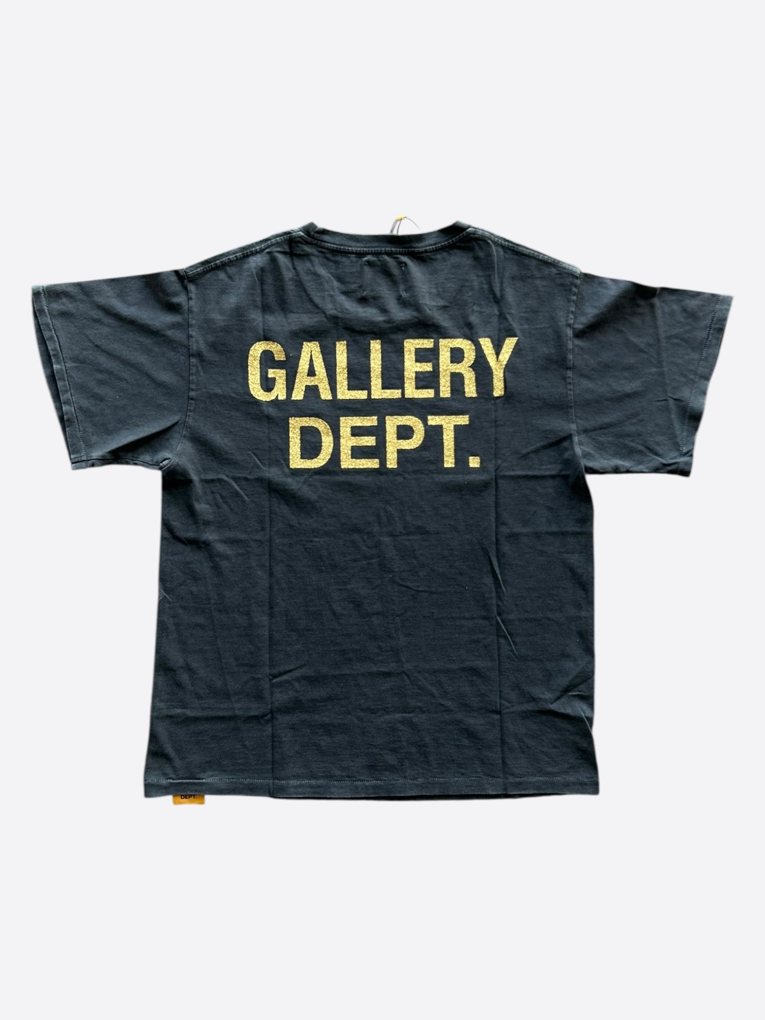 Gallery Dept. Vintage Black House Of Horrors Logo Distressed T-Shirt Size US S / EU 44-46 / 1 - 2 Thumbnail