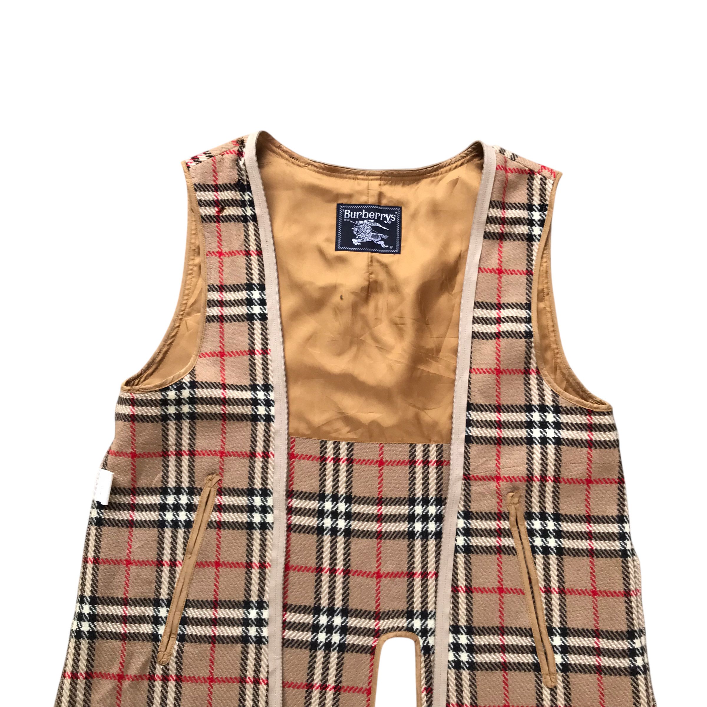Burberry Vintage Inner Burberry Nova Check Long Jacket Size US S / EU 44-46 / 1 - 2 Thumbnail