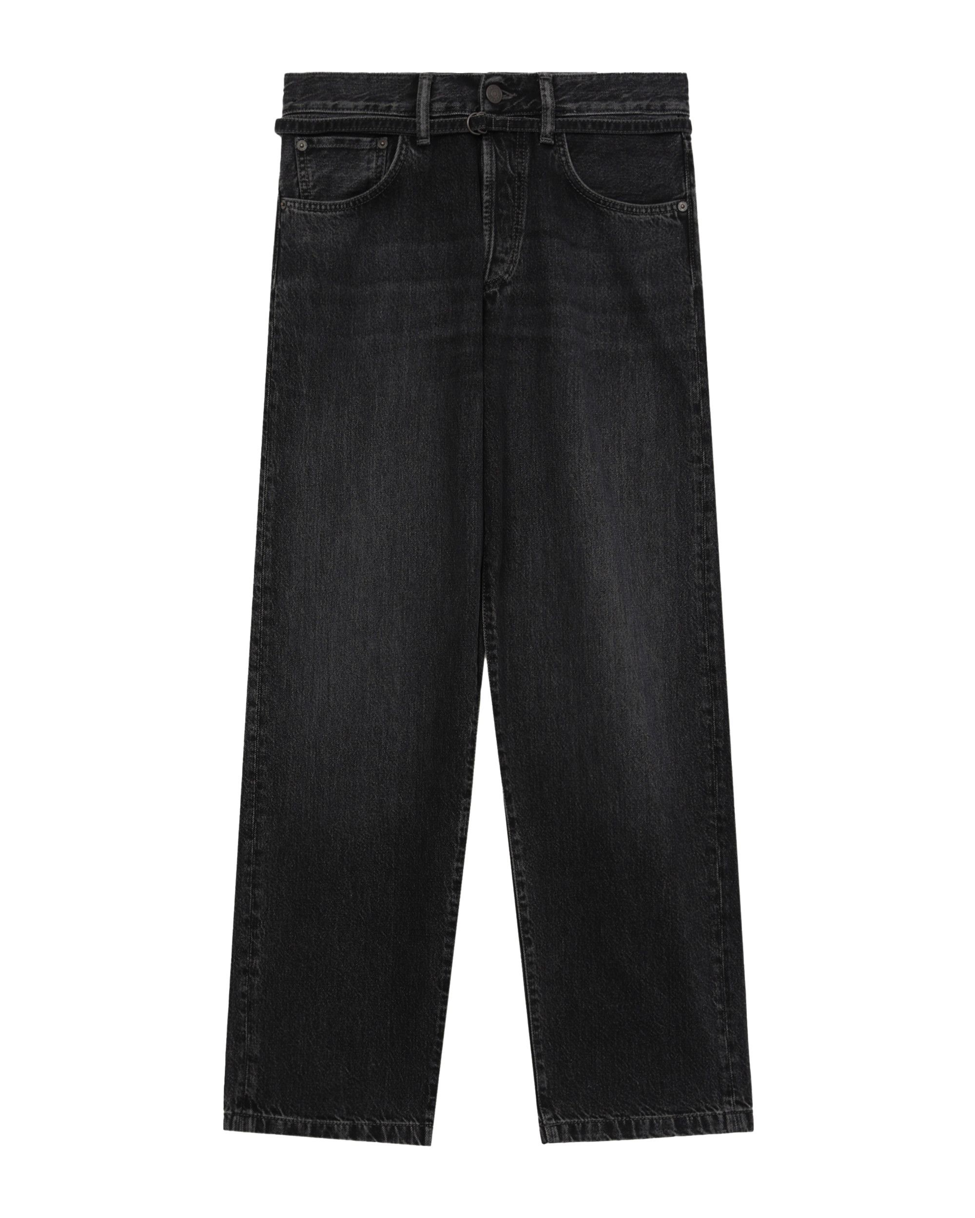 Acne Studios Acne Studios 1991 Loose Fit Match Belt Wide Leg Jeans Size 26" / US 2 / IT 38 - 1 Thumbnail
