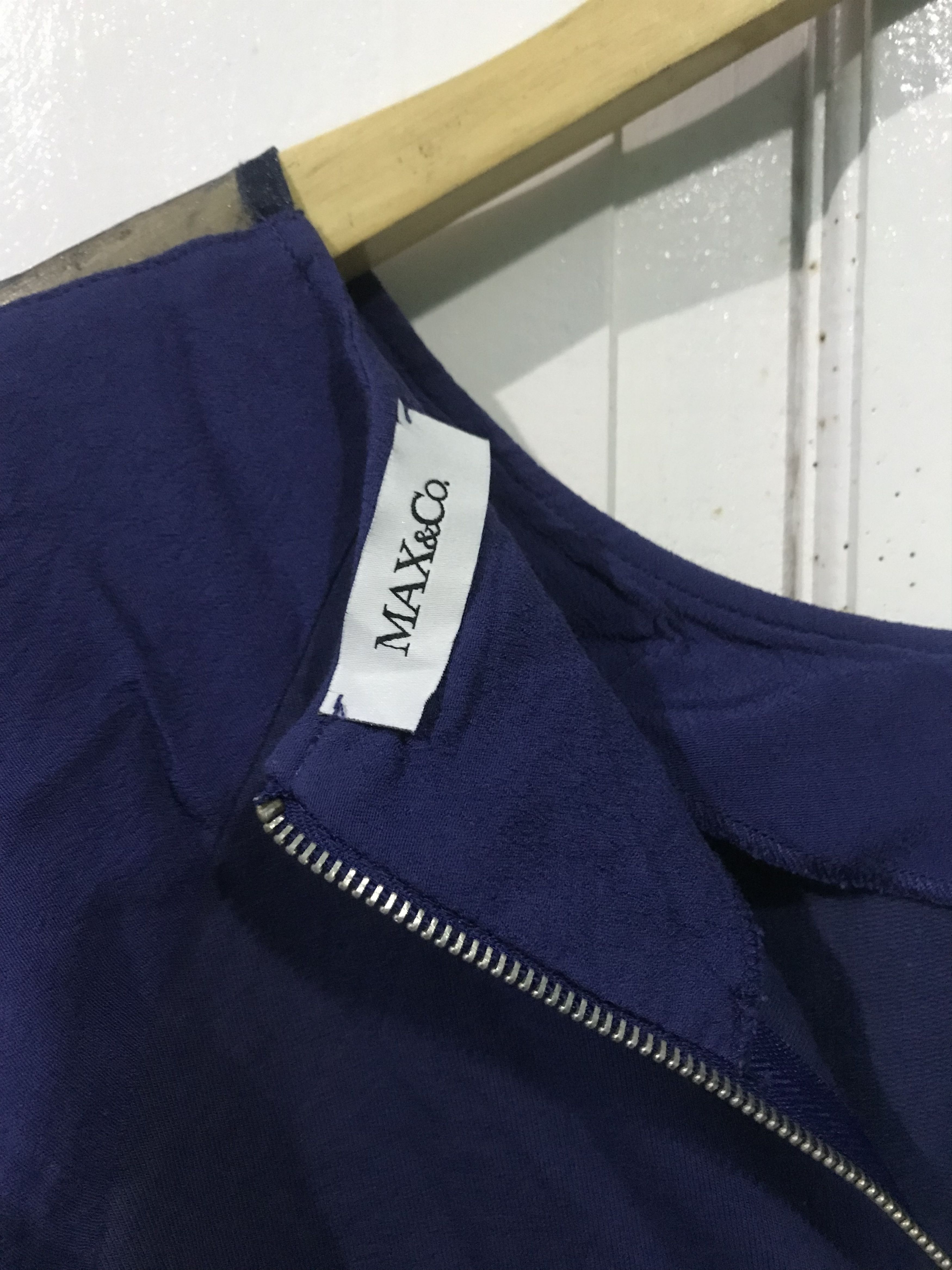MAX&Co. Max&co blouse navy blue Size L / US 10 / IT 46 - 3 Thumbnail