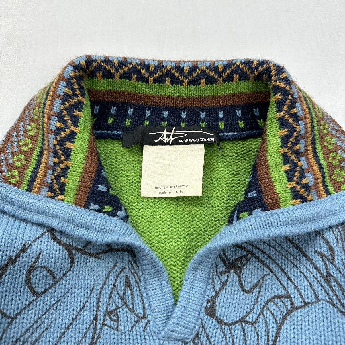 Andrew Mackenzie Andrew Mackenzie Knit Sweater Erotic Motif Early 00s Archive Size US S / EU 44-46 / 1 - 3 Thumbnail