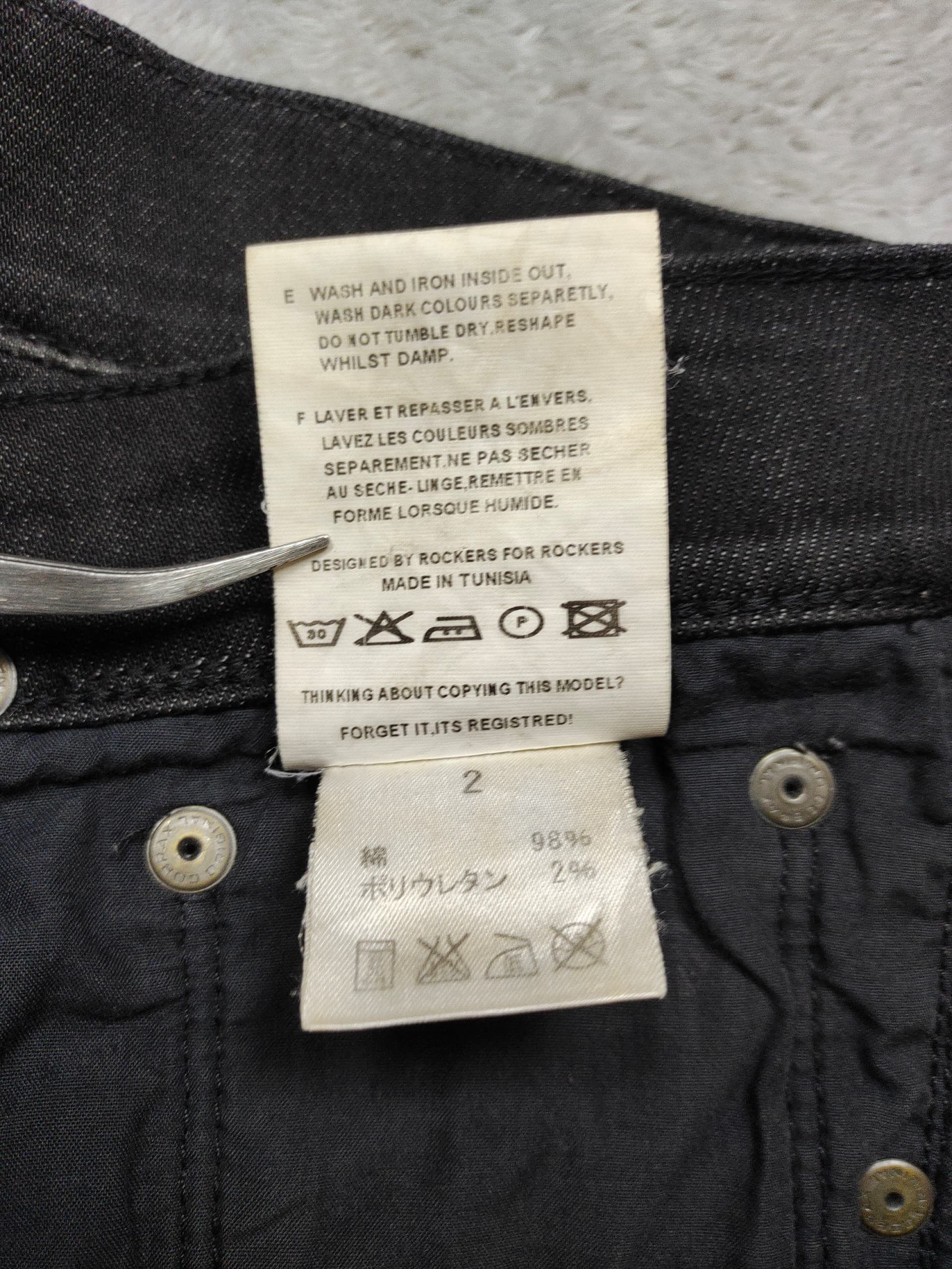 April 77 APRIL 77 RIPPED SKINNY BLACK JEANS Size 28" / US 6 / IT 42 - 11 Thumbnail