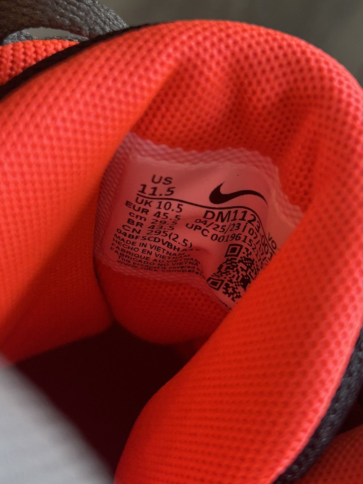 Nike NEW LeBron Witness 7 'Bright Crimson Alligator' Size US 11.5 / EU 44-45 - 6 Thumbnail
