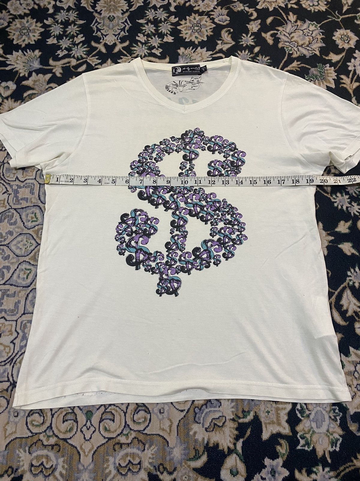 Andy Warhol × Hysteric Glamour Hysteric Glamour X Andy Warhol Dollar Sign Shirt Size US M / EU 48-50 / 2 - 8 Thumbnail