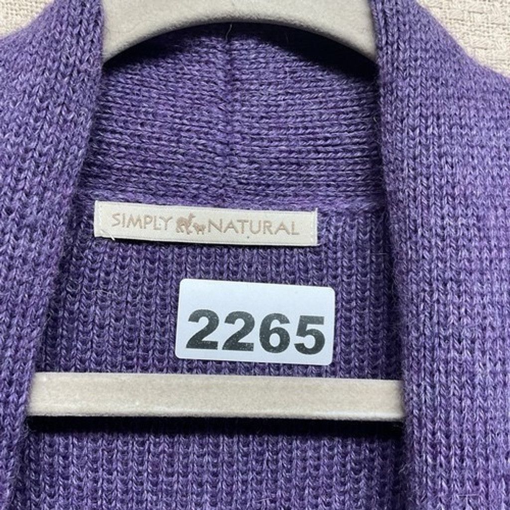 Other NWOT Simply Natural Open Front Cardigan Women One Size Peru Size ONE SIZE - 2 Thumbnail