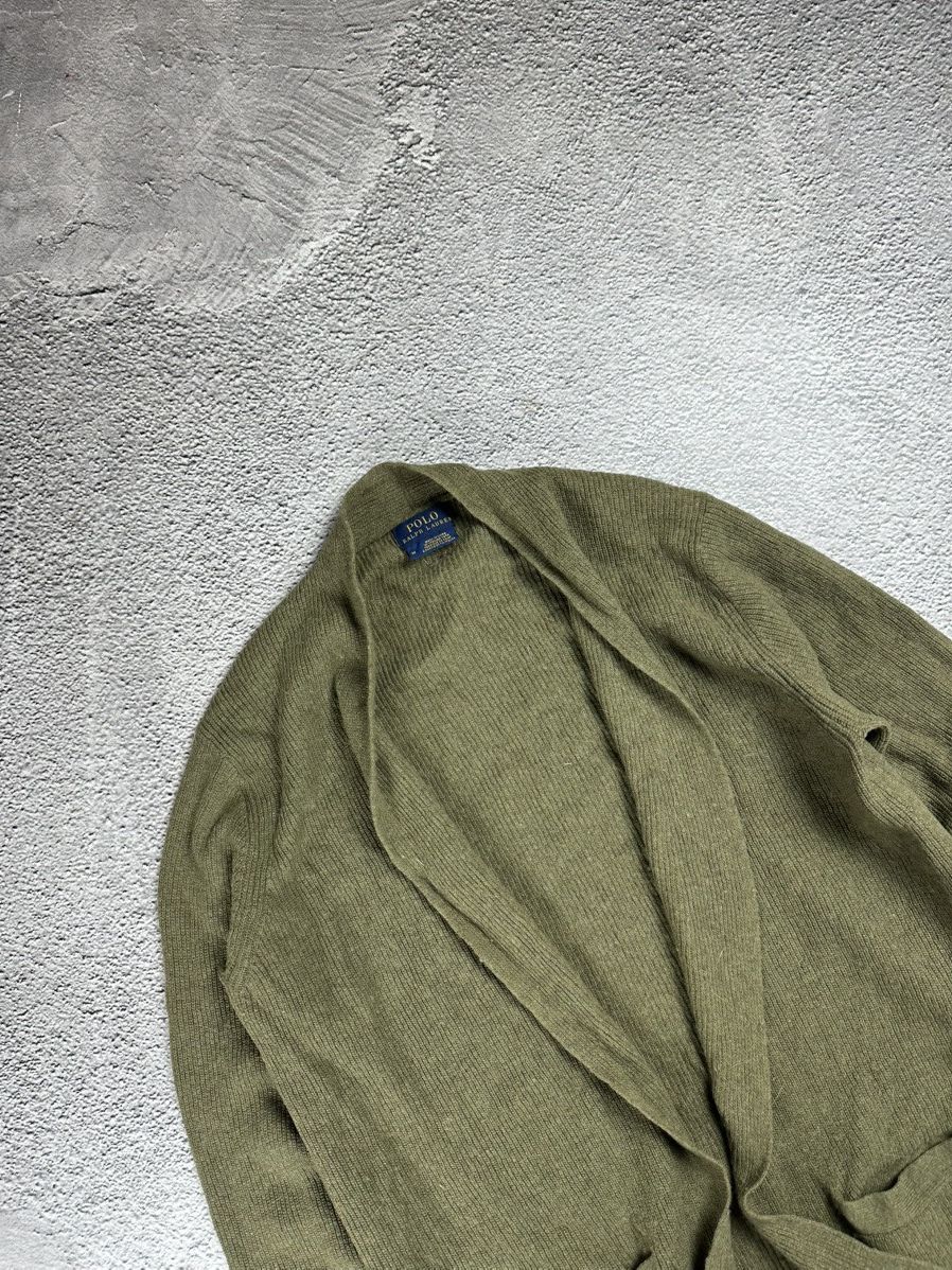 Ralph Lauren Vintage Polo Ralph Lauren Wool Cashmere Open Cardigan Y2K Size M / US 6-8 / IT 42-44 - 4 Thumbnail