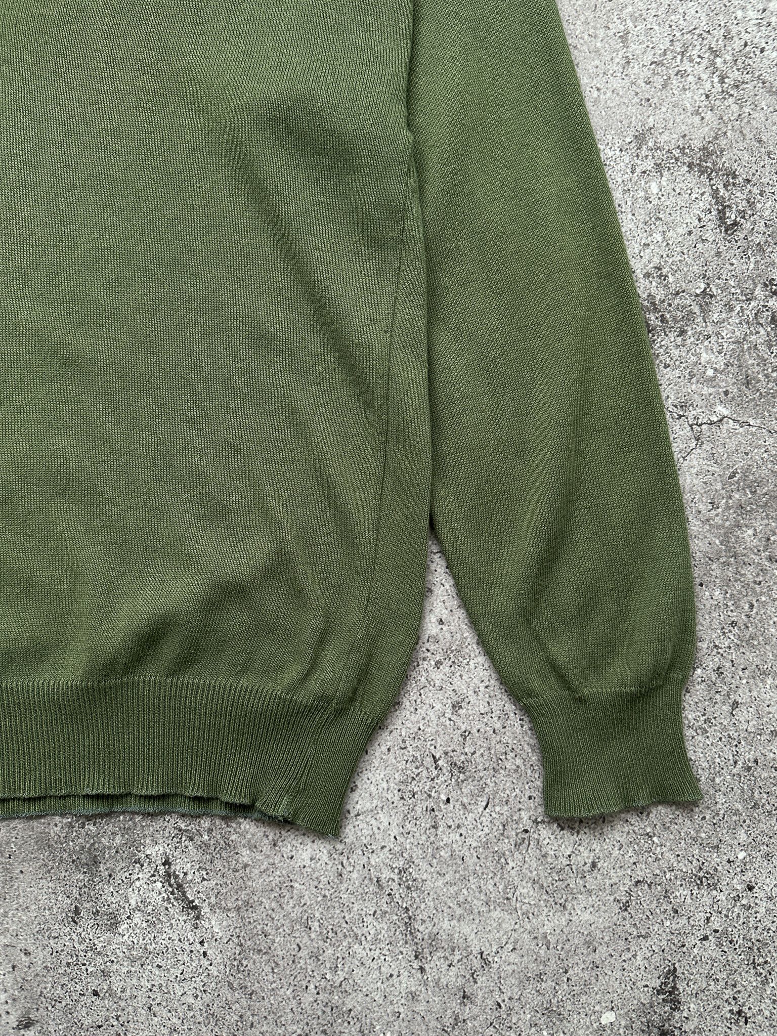 Lacoste × Vintage Vintage Lacoste Chemise V Neck Jumper Pullover Size US L / EU 52-54 / 3 - 4 Thumbnail