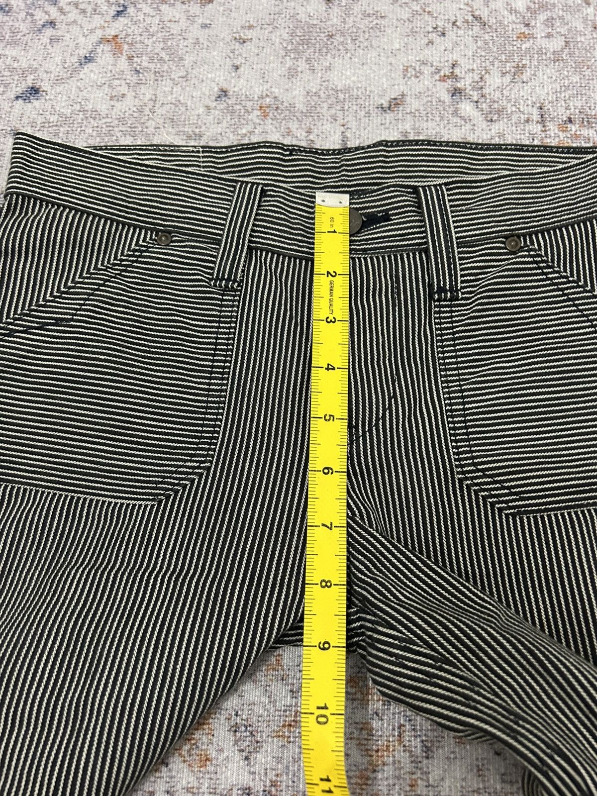 Lee Lee Union Made Japan Stripe Wide Leg Pants Size US 29 - 17 Thumbnail