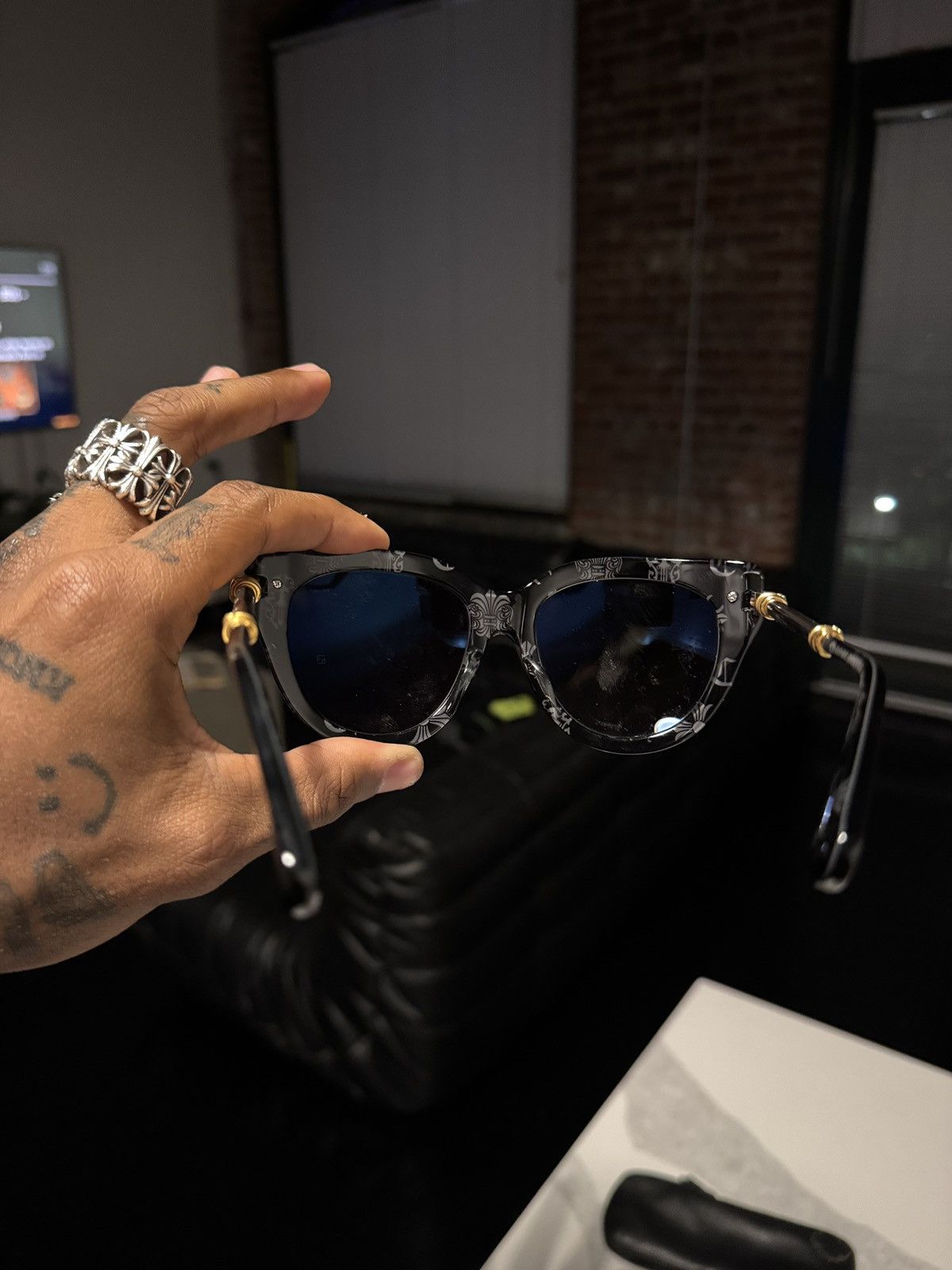 Chrome Hearts Chrome Hearts TITSICLE Frame Size ONE SIZE - 6 Thumbnail