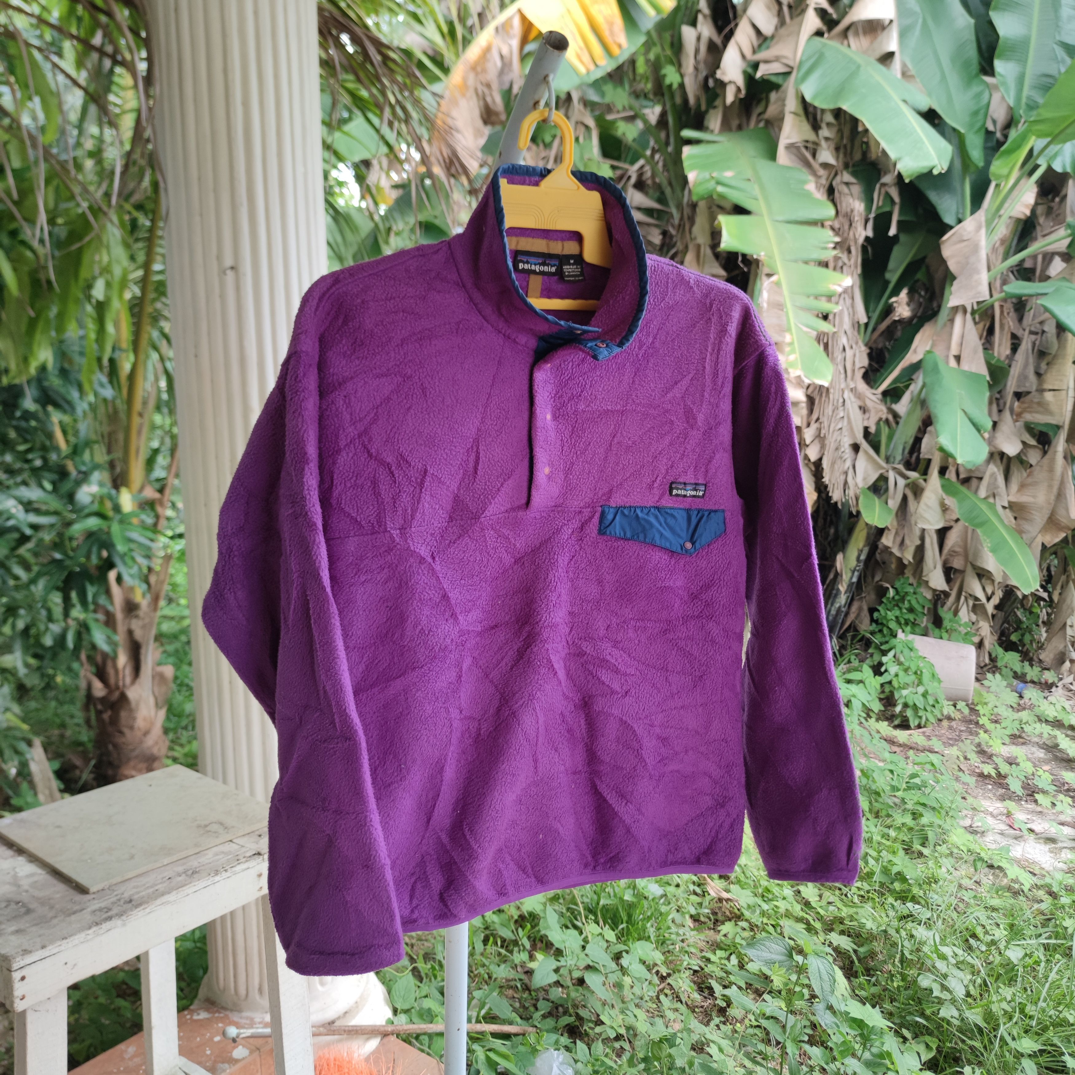 Patagonia × Vintage VINTAGE PATAGONIA HALF BUTTON FLEECE JUMPER Size US M / EU 48-50 / 2 - 6 Thumbnail