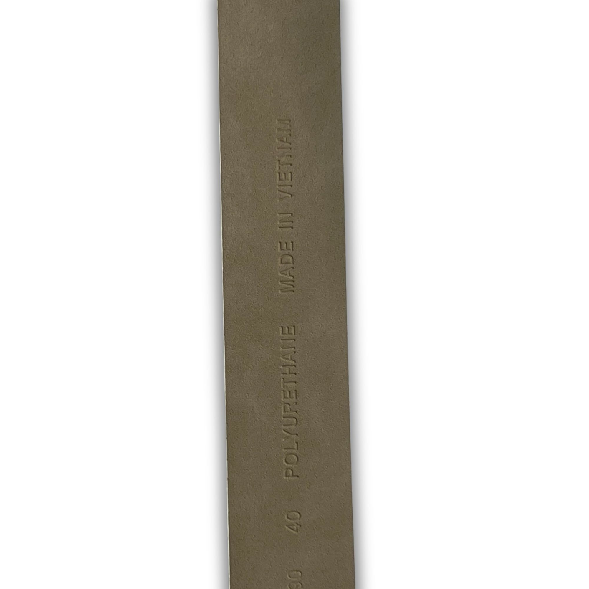 Guess G By Guess Chevron Textured Plaque Belt In White Polyurethan Size ONE SIZE - 4 Thumbnail