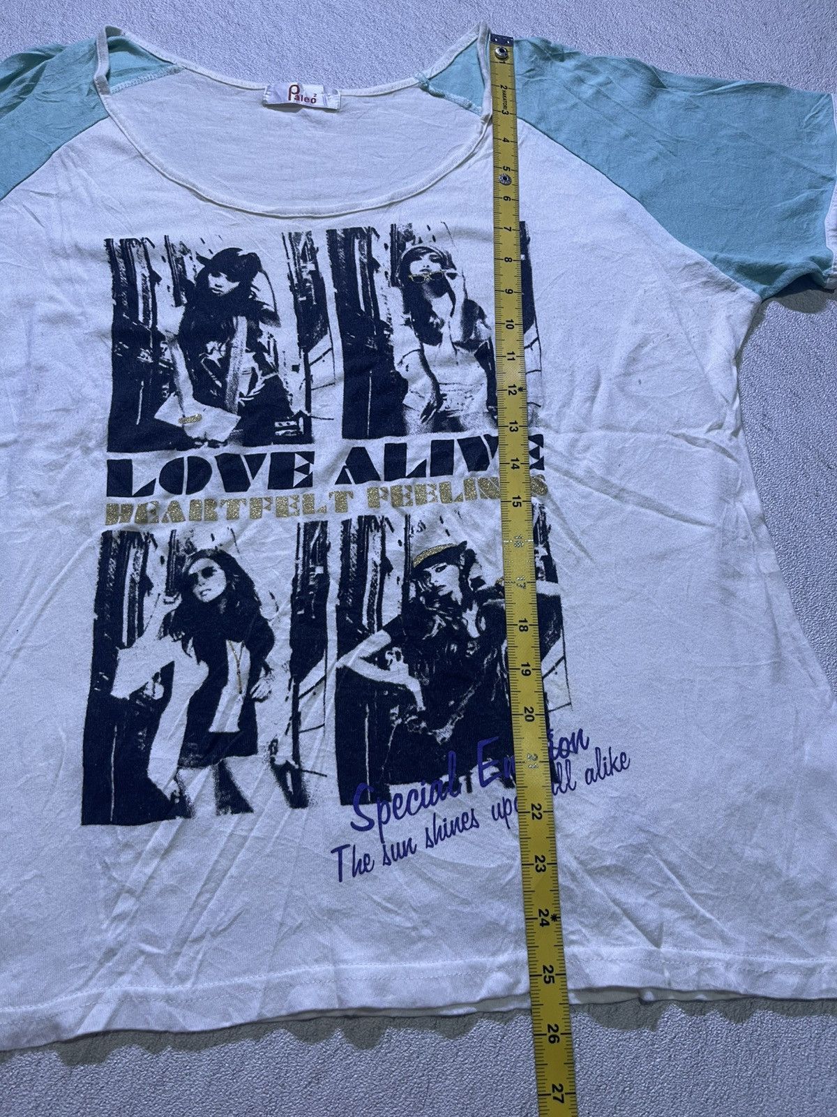Japanese Brand Y2K PALEO short sleeve tshirt Size L / US 10 / IT 46 - 8 Thumbnail