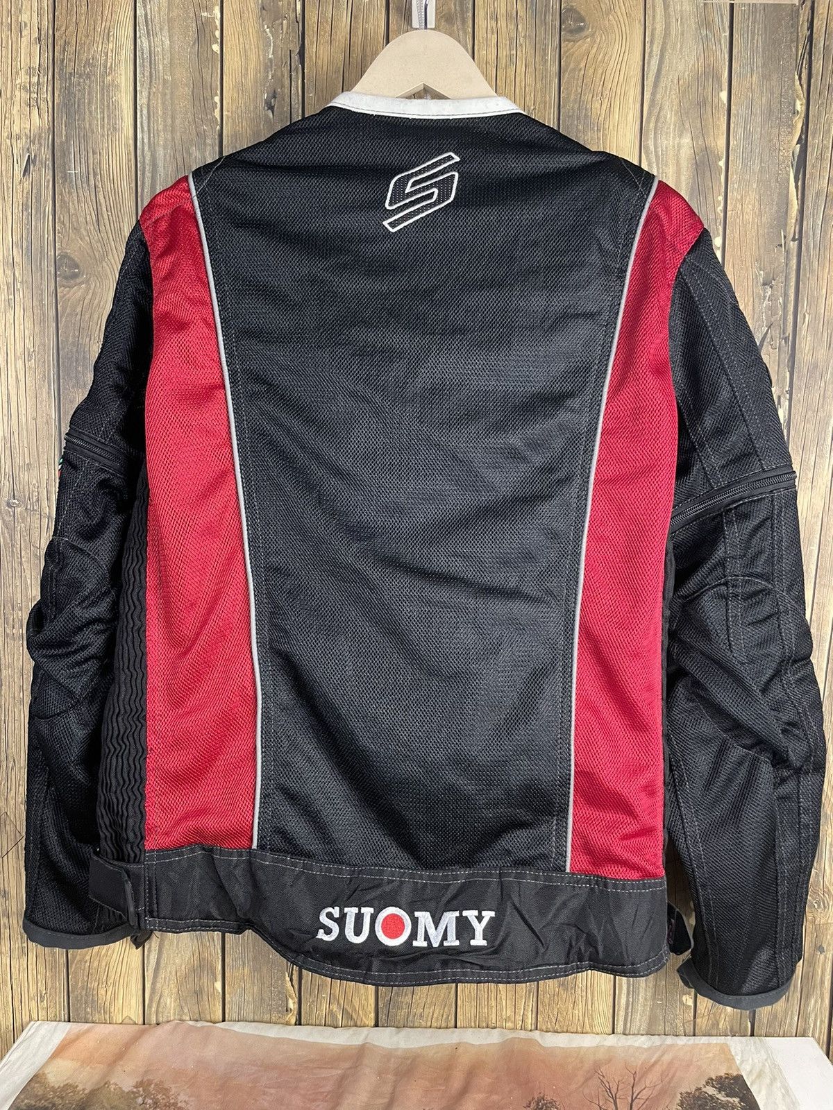 Sports Specialties Vintage Suomy Racing Motorsport Riders Bikers Jacket Size US XL / EU 56 / 4 - 10 Thumbnail