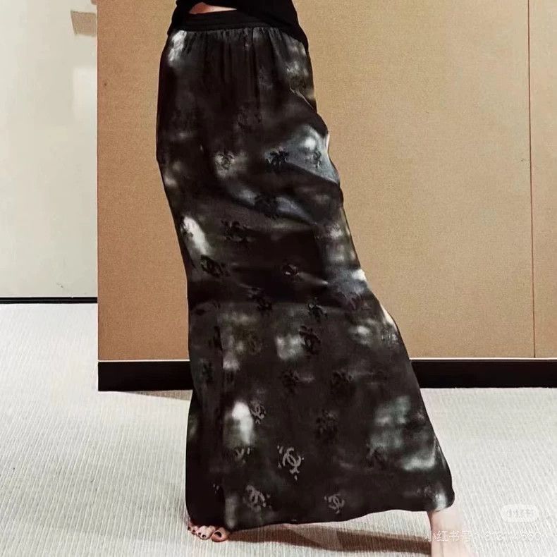 Chanel Chanel 22A handicraft workshop black full-print double C m Size 24" / US 00 / IT 34 - 9 Thumbnail