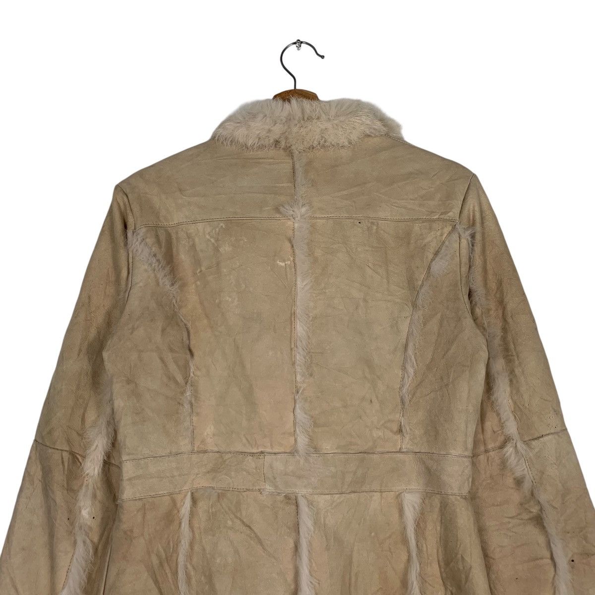 Other Koji Tachiyama Rabbit Fur Shearling Jacket Size M / US 6-8 / IT 42-44 - 8 Thumbnail