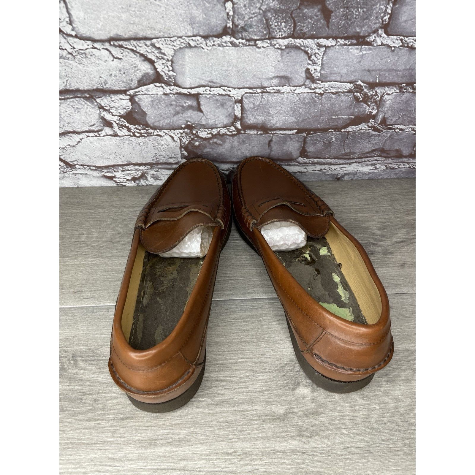Mephisto Mephisto Spinnaker Brown Leather Penny Loafers Casual Shoes Size US 11.5 / EU 44-45 - 8 Thumbnail