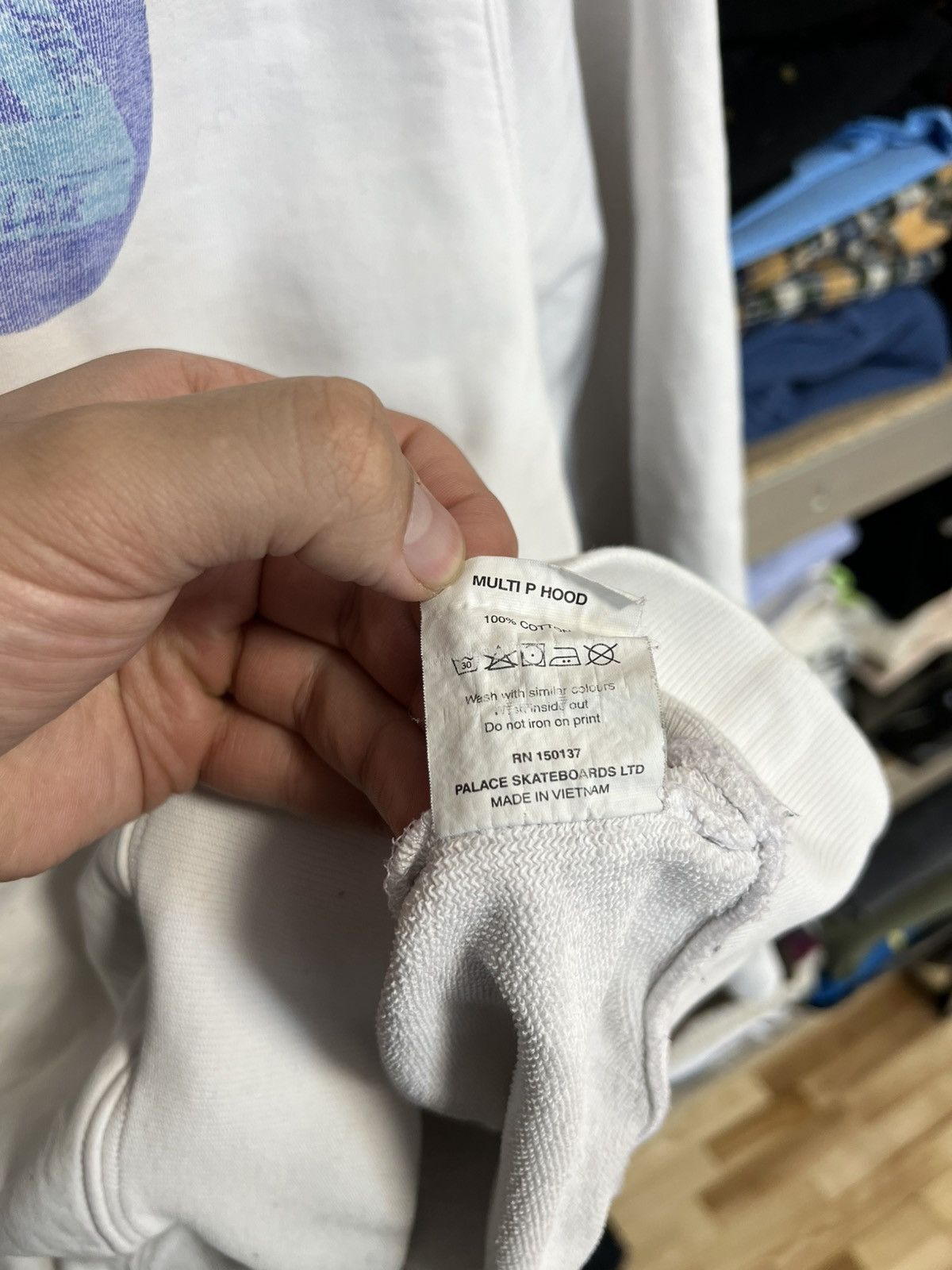 Palace Palace Skate Board Tri-Ferg Big Logo Hoodie White Size M Size US L / EU 52-54 / 3 - 7 Thumbnail