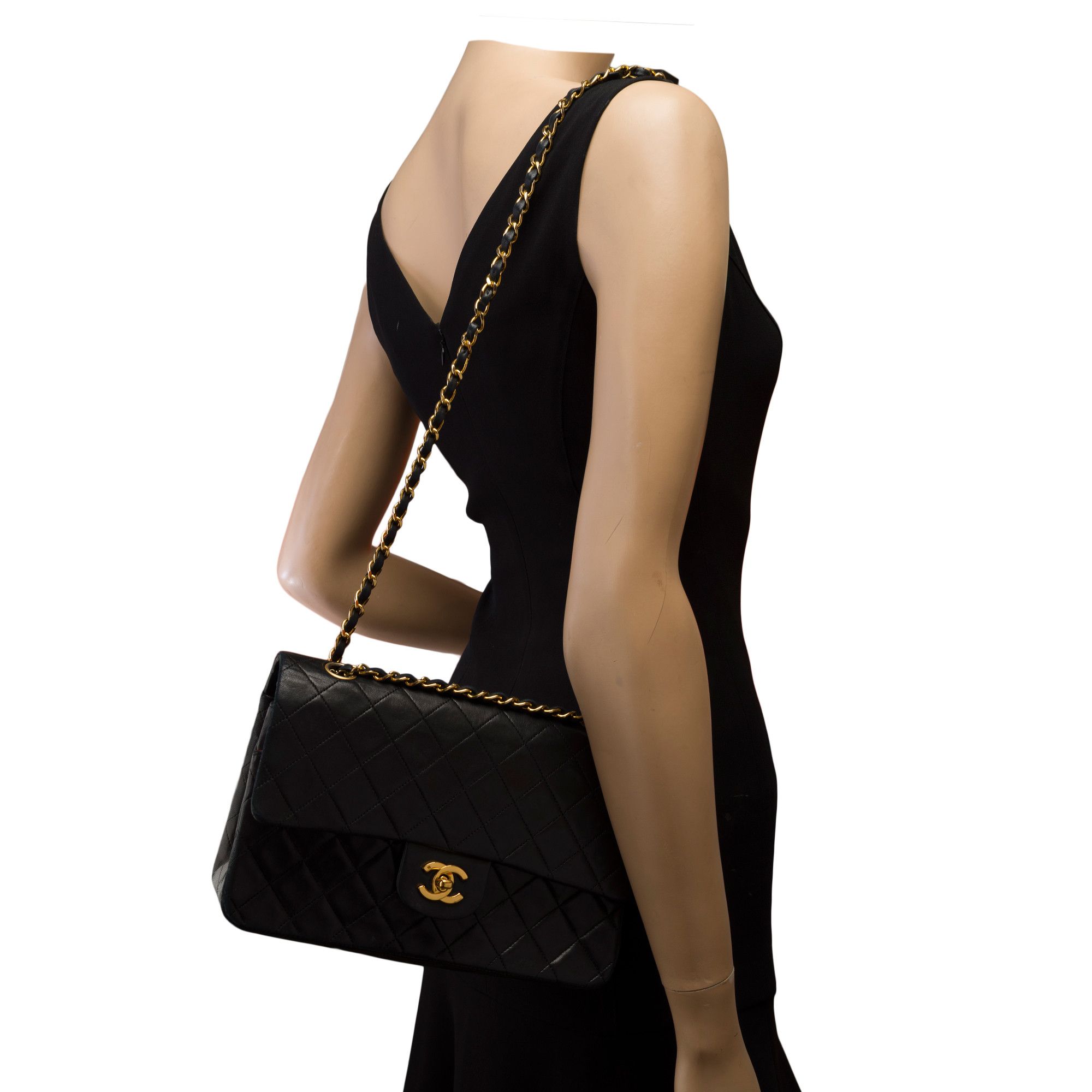 Chanel Chanel Timeless Classique in Black Leather Size ONE SIZE - 13 Thumbnail