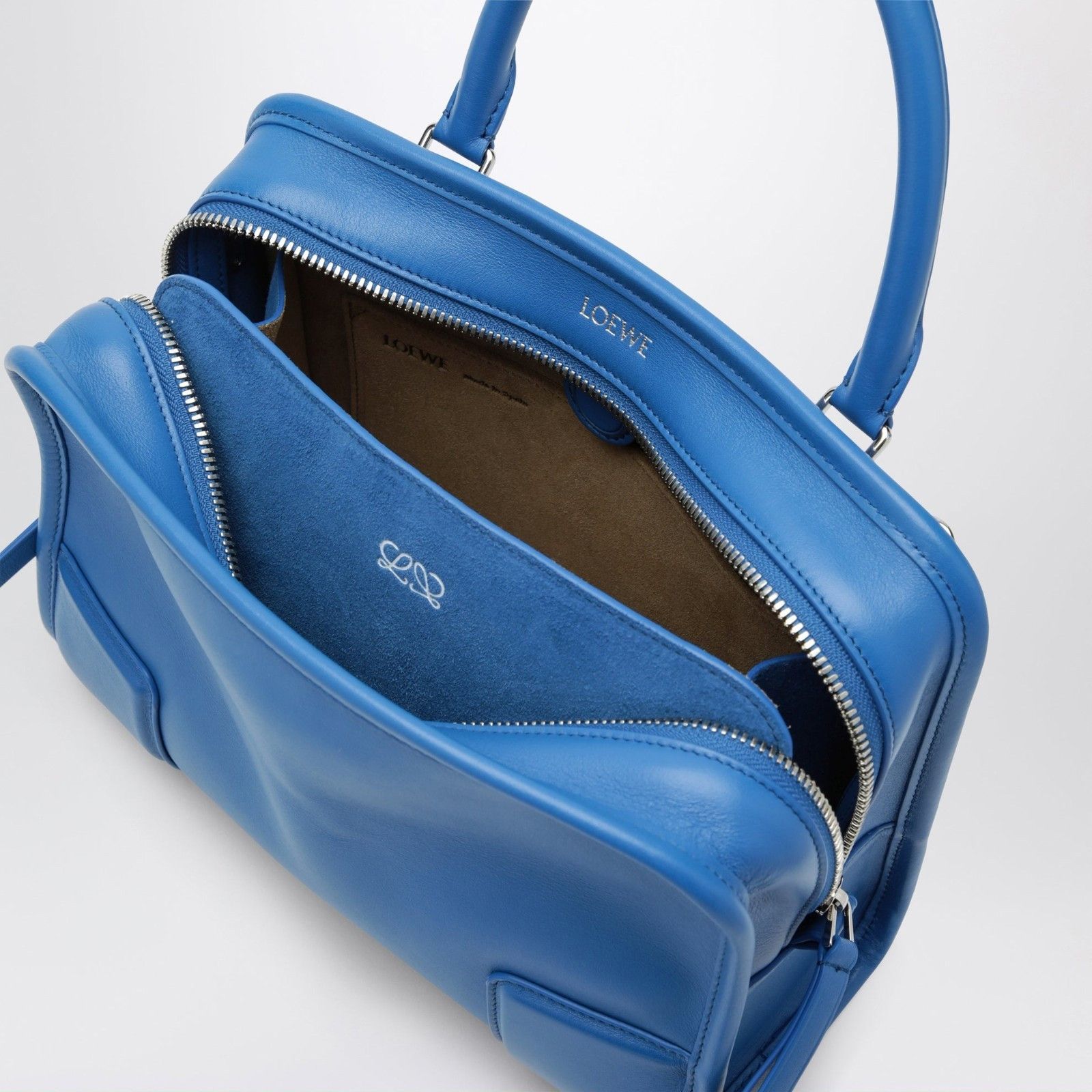 Loewe LOEWE $4550 Small Amazona 180 Royal Azur Top Handle Bag New Size ONE SIZE - 4 Thumbnail