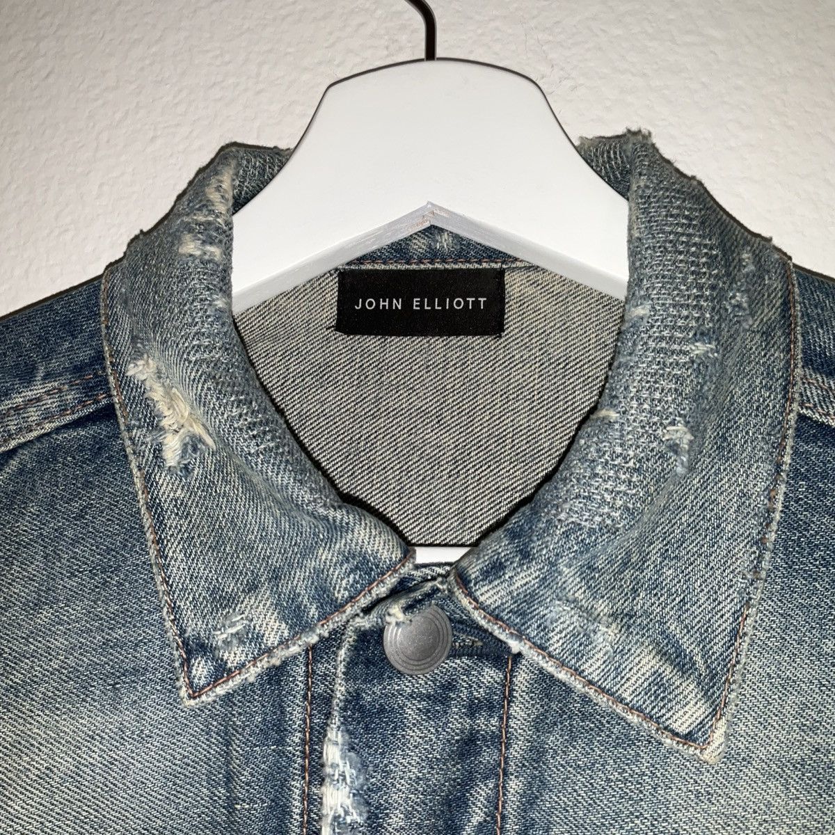 John Elliott John Elliott Type 2 Denim Jacket Made in Japan Size US M / EU 48-50 / 2 - 4 Thumbnail