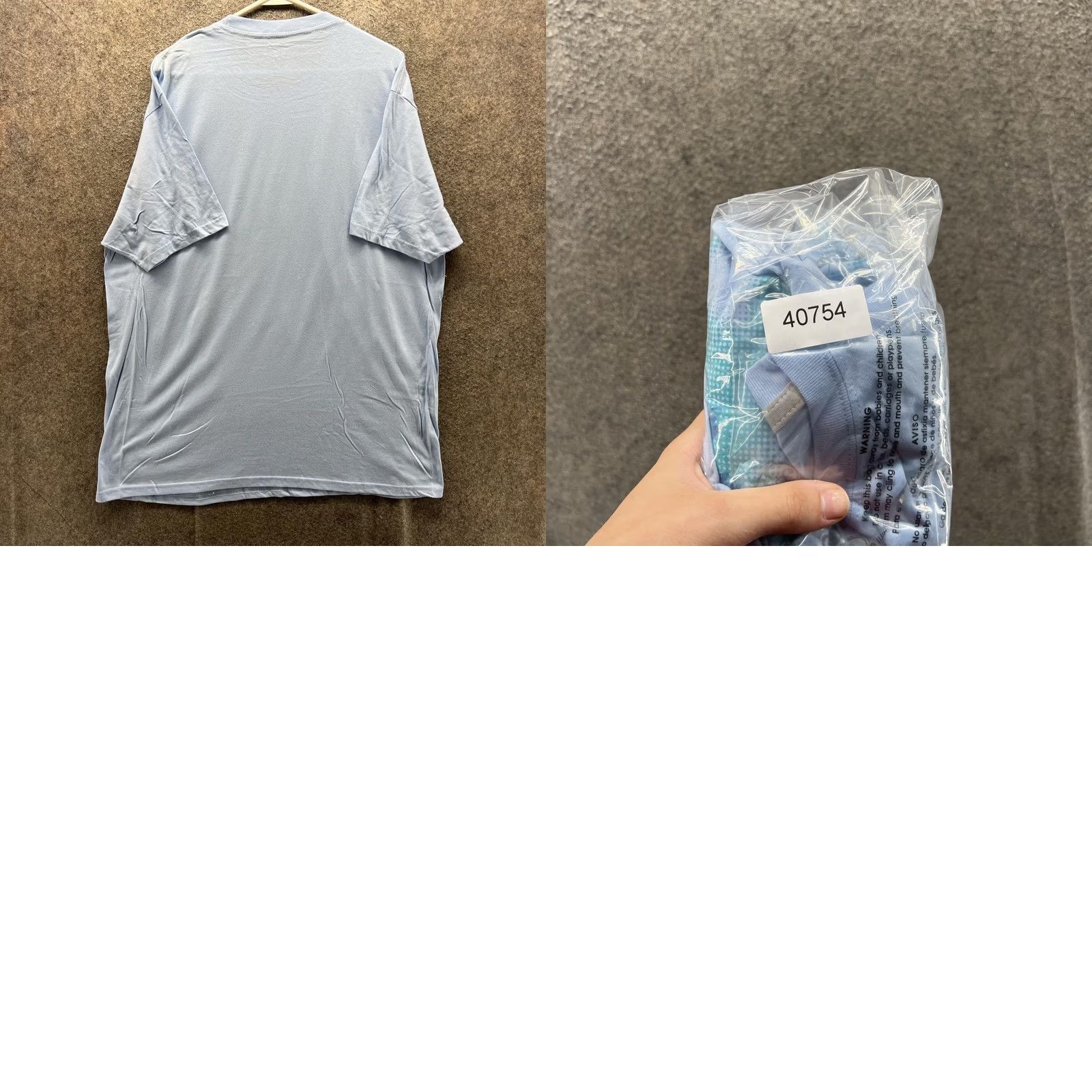 DKNY DKNY Jeans Shirt Mens XL Blue Abstract Graphic Tee Tagless Cotton Crewneck T-Shirt Graphic Print Size US XL / EU 56 / 4 - 8 Thumbnail